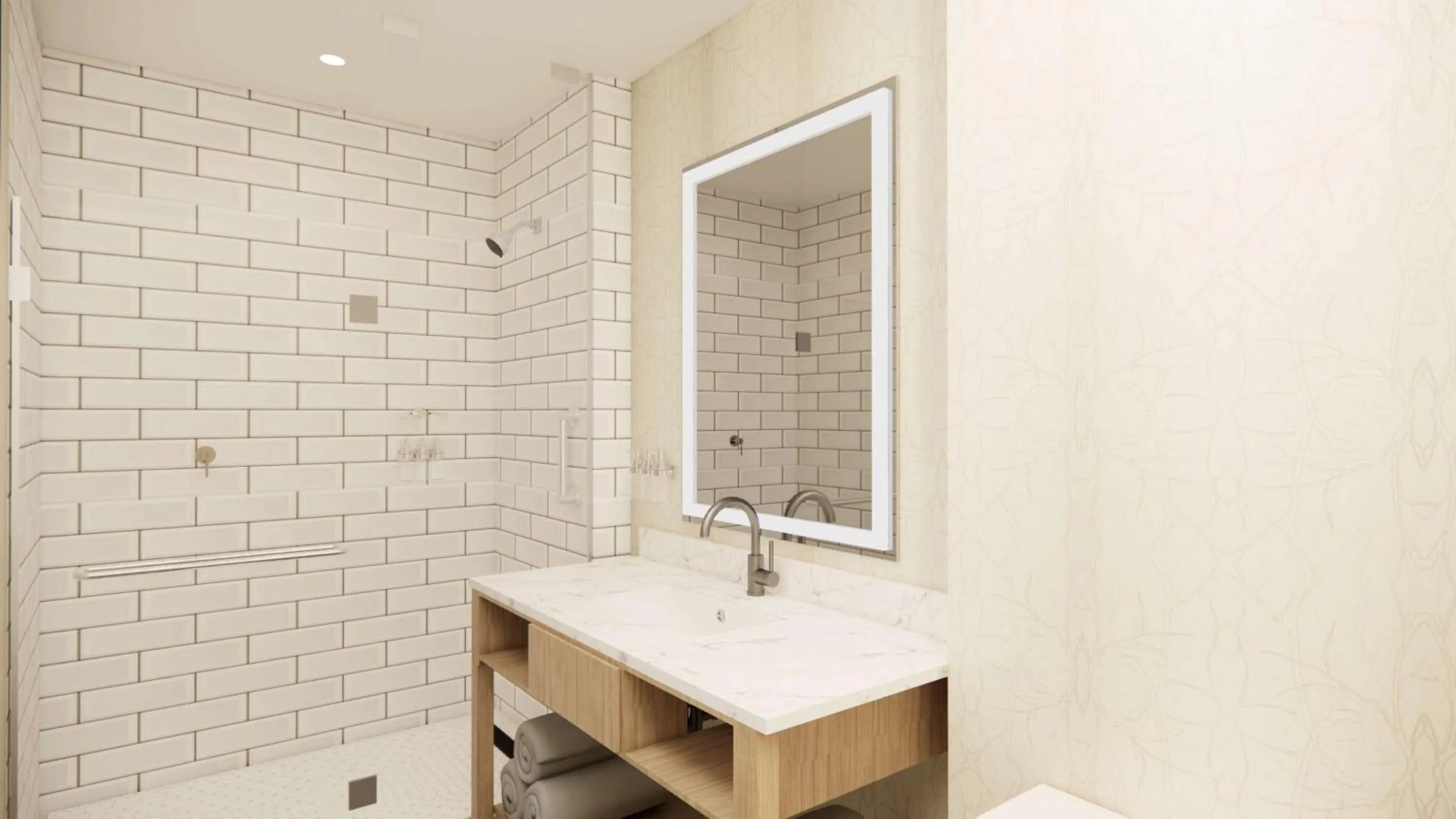 Bathroom in Skaneateles Fields Resort & Spa, Curio Collection By Hilton