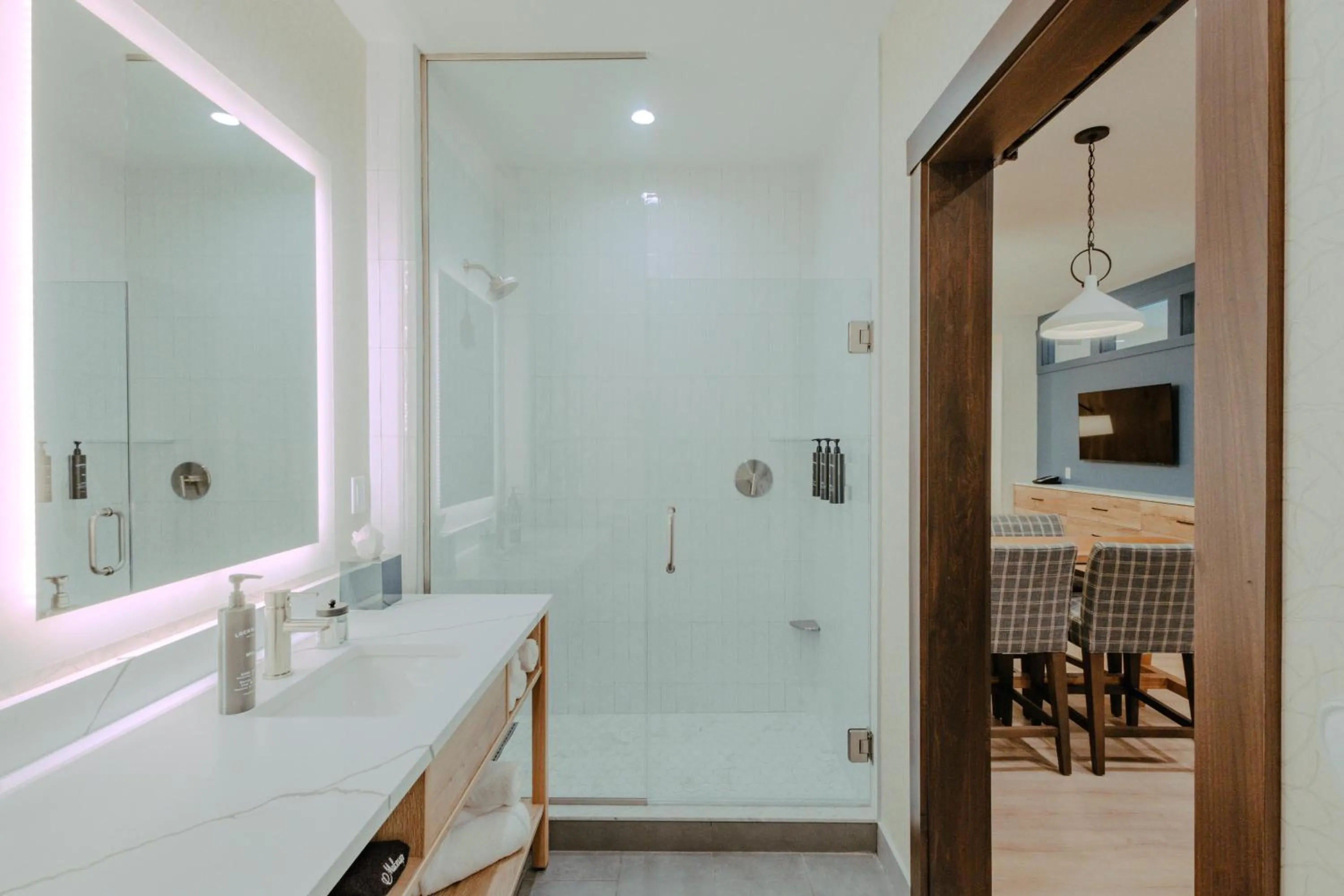 Bathroom in Skaneateles Fields Resort & Spa, Curio Collection By Hilton