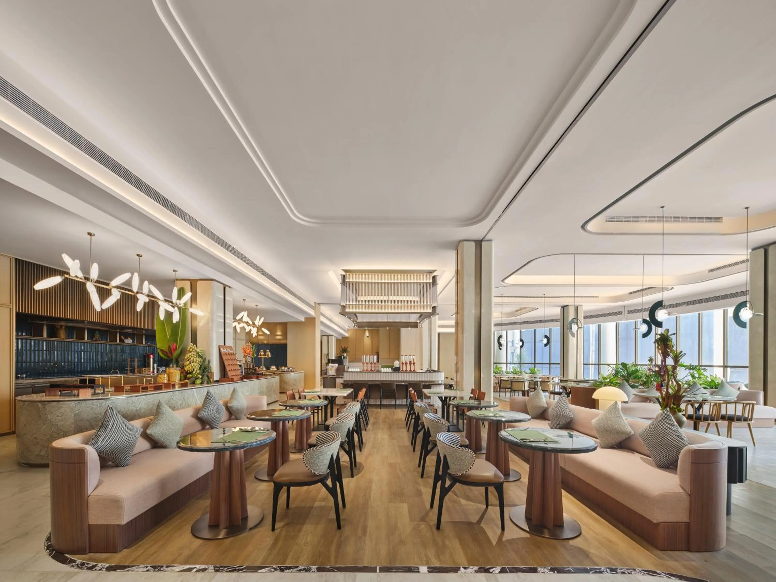 Breakfast in Hilton Garden Inn Sanya Haitang Bay