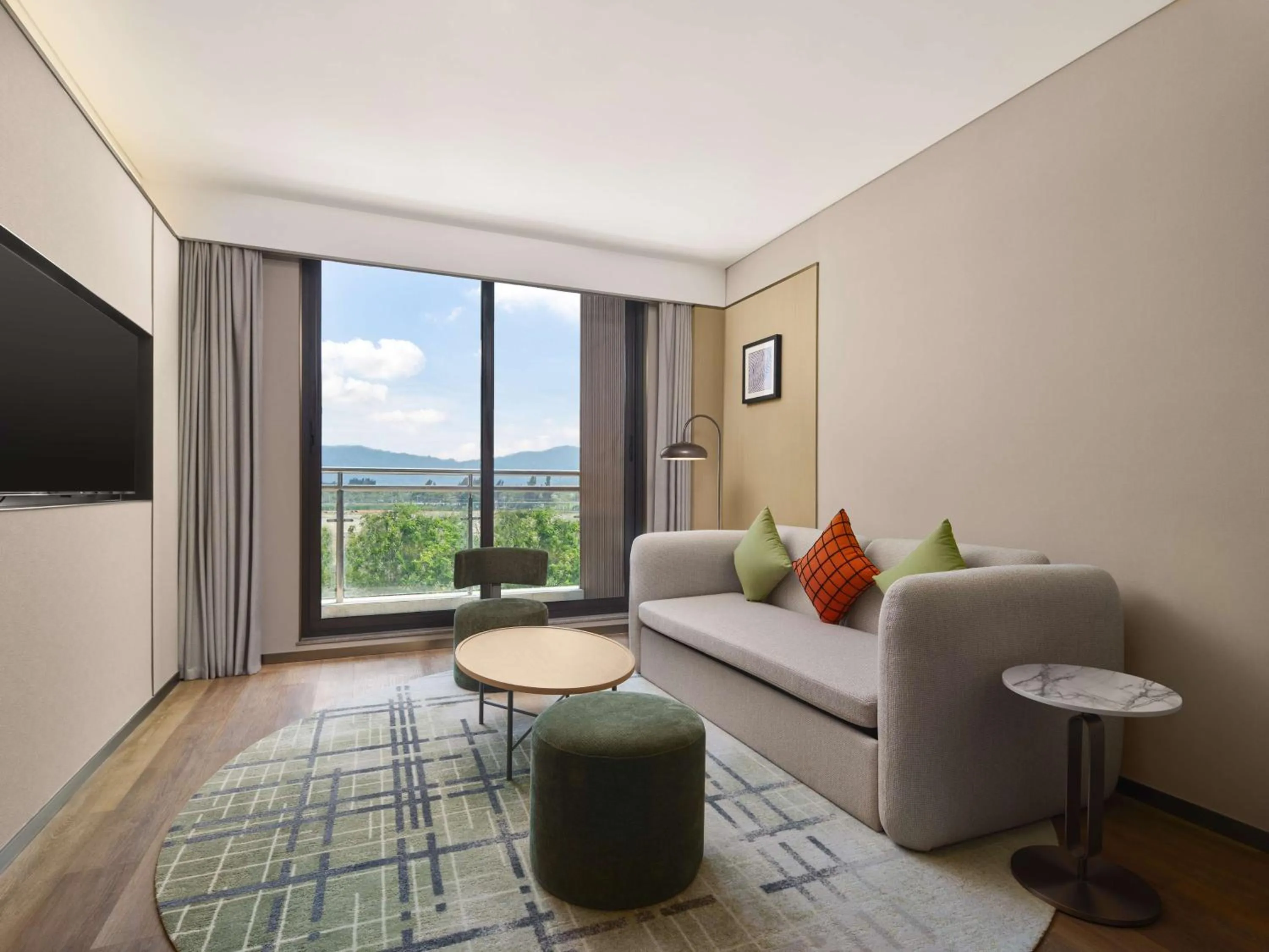 Living room in Hilton Garden Inn Sanya Haitang Bay