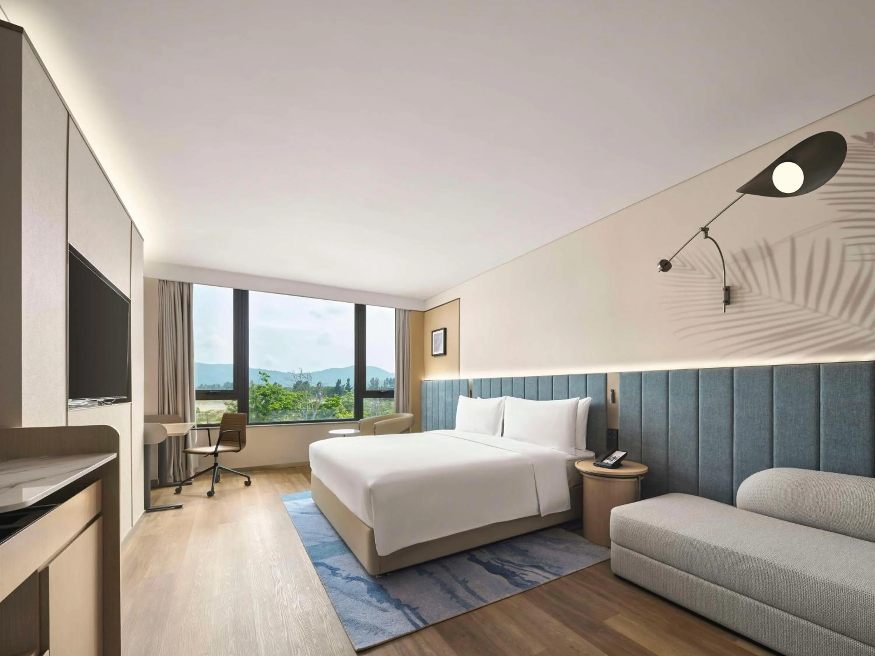 Living room in Hilton Garden Inn Sanya Haitang Bay