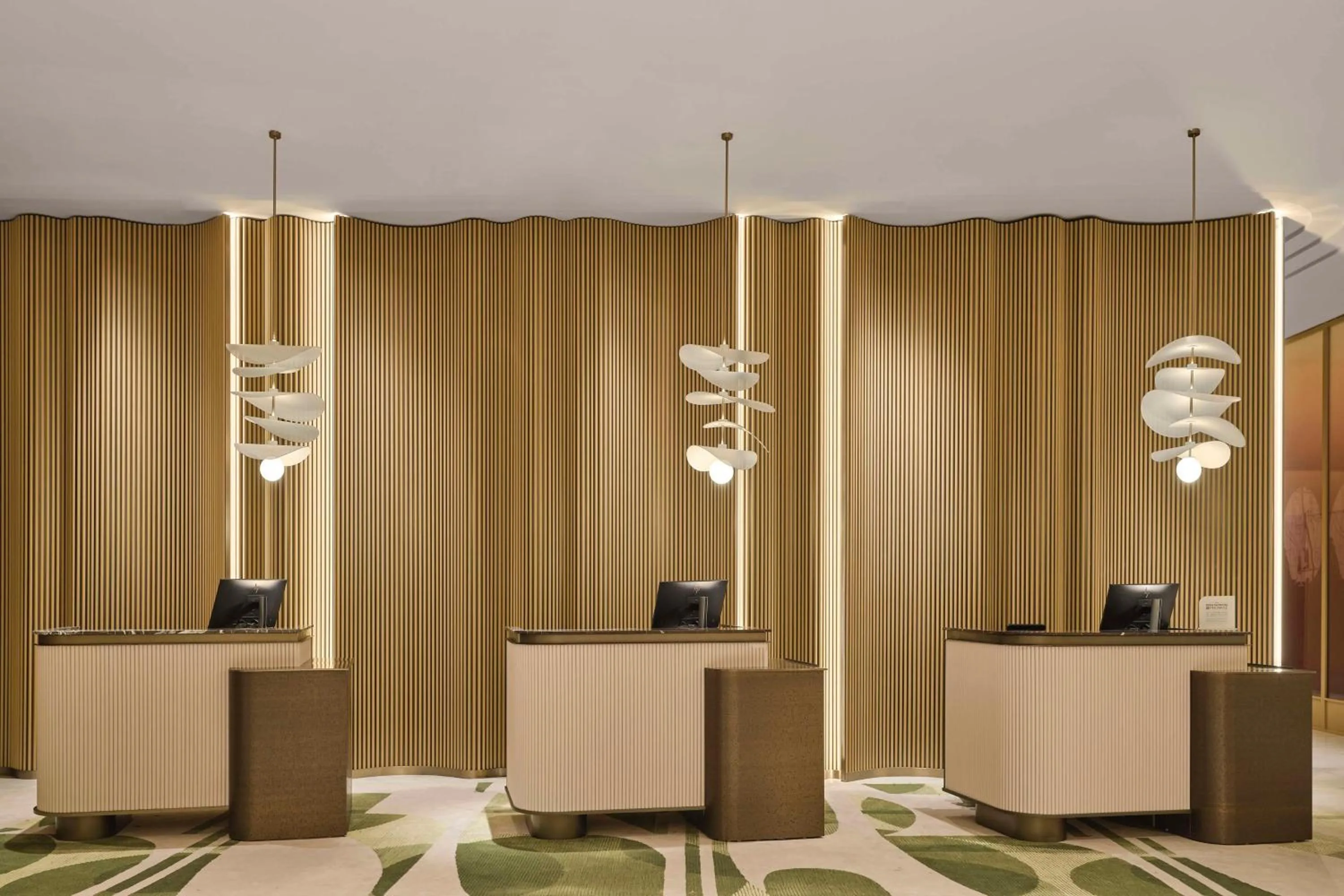 Lobby or reception in Hilton Garden Inn Sanya Haitang Bay