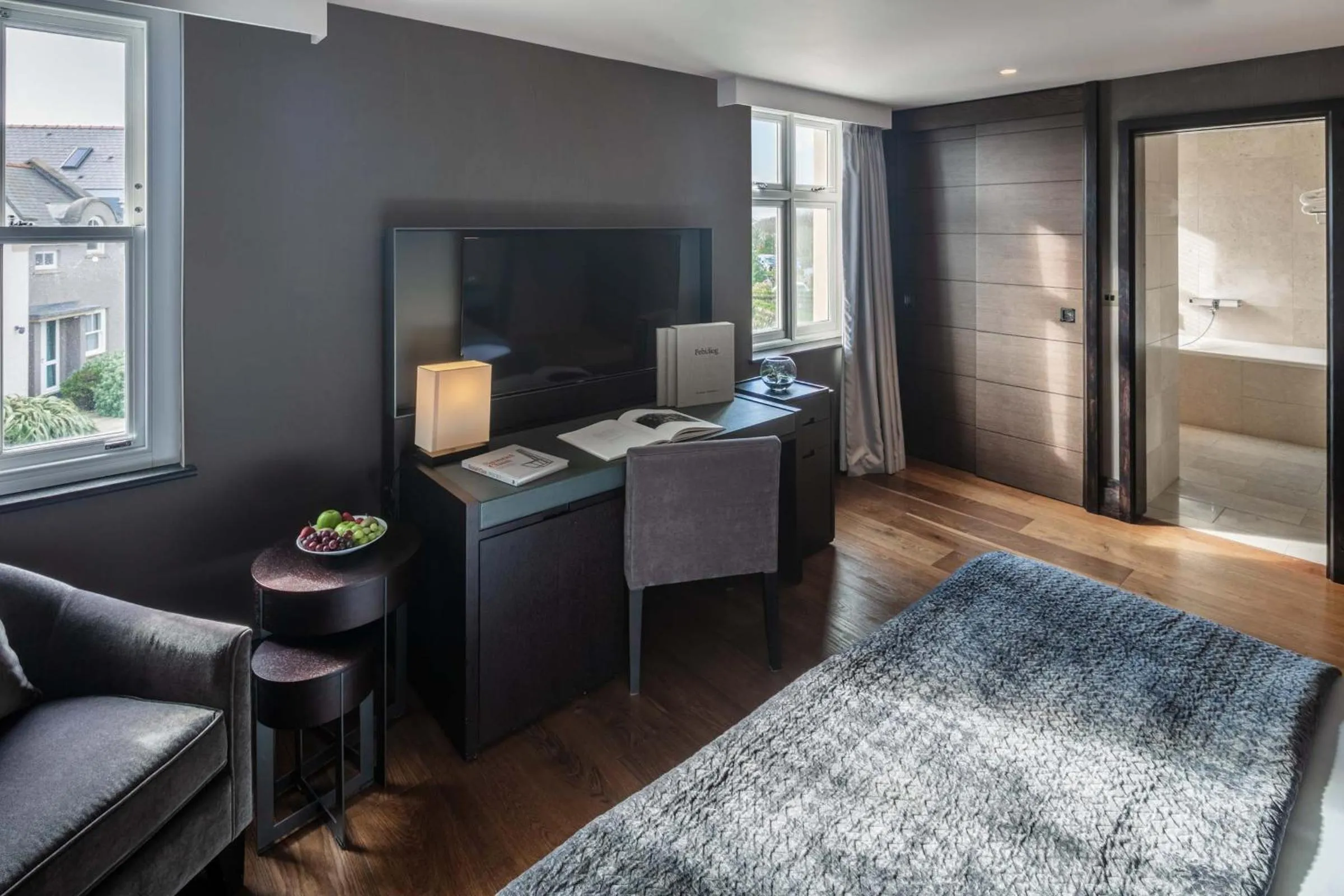 Bed in Twr y Felin Hotel