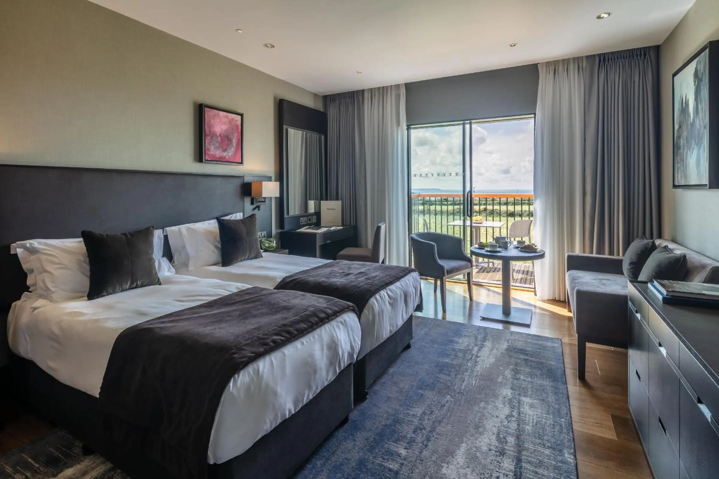 Bed in Twr y Felin Hotel