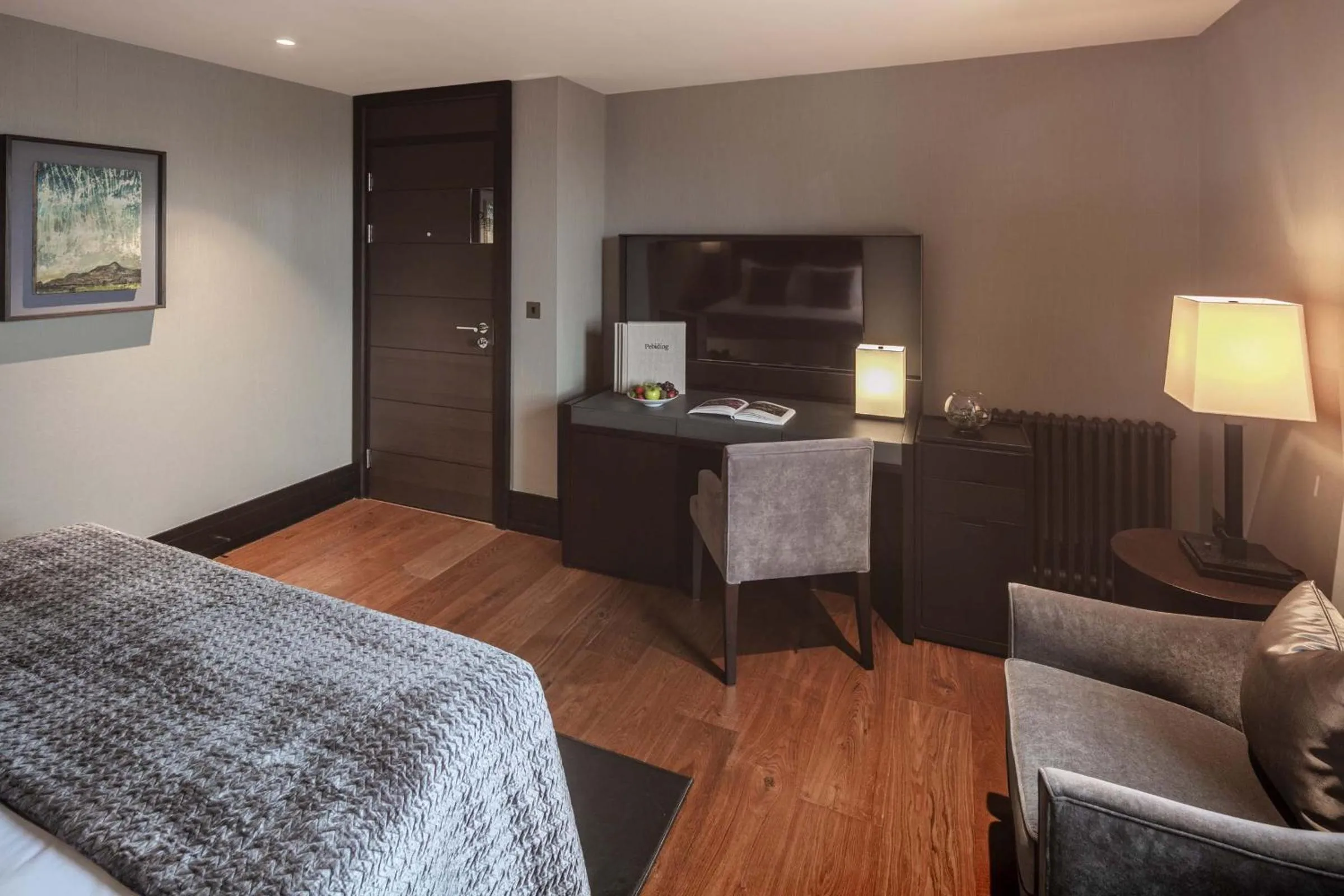 Bed in Twr y Felin Hotel