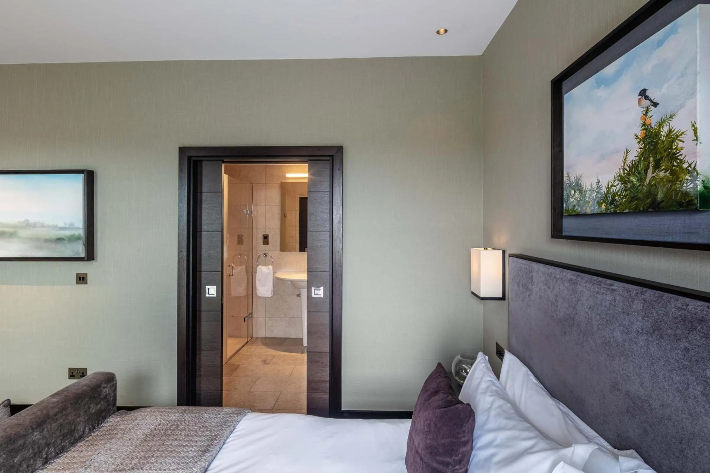 Bed in Twr y Felin Hotel