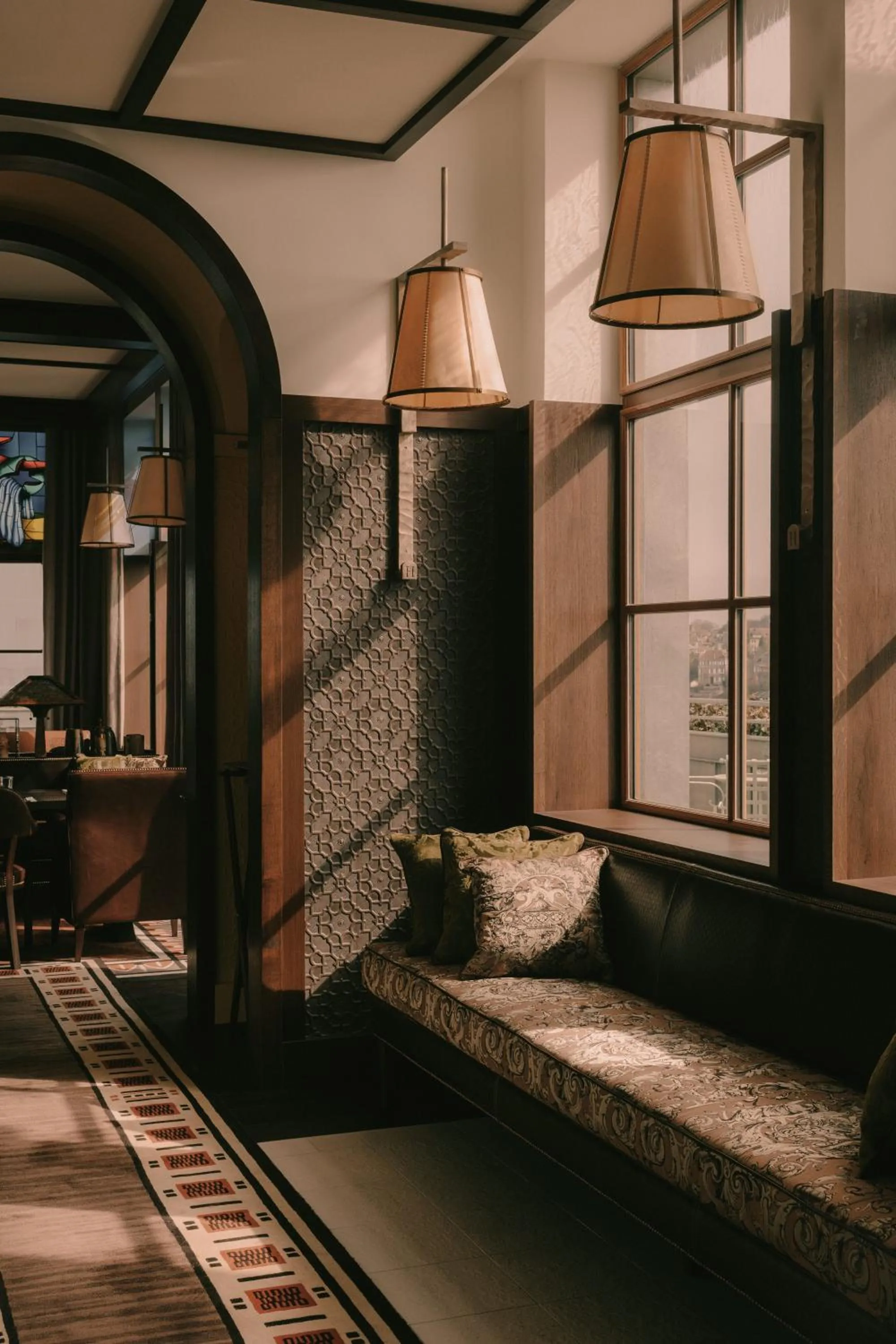 Seating area in Maison Heler Metz, Curio Collection By Hilton