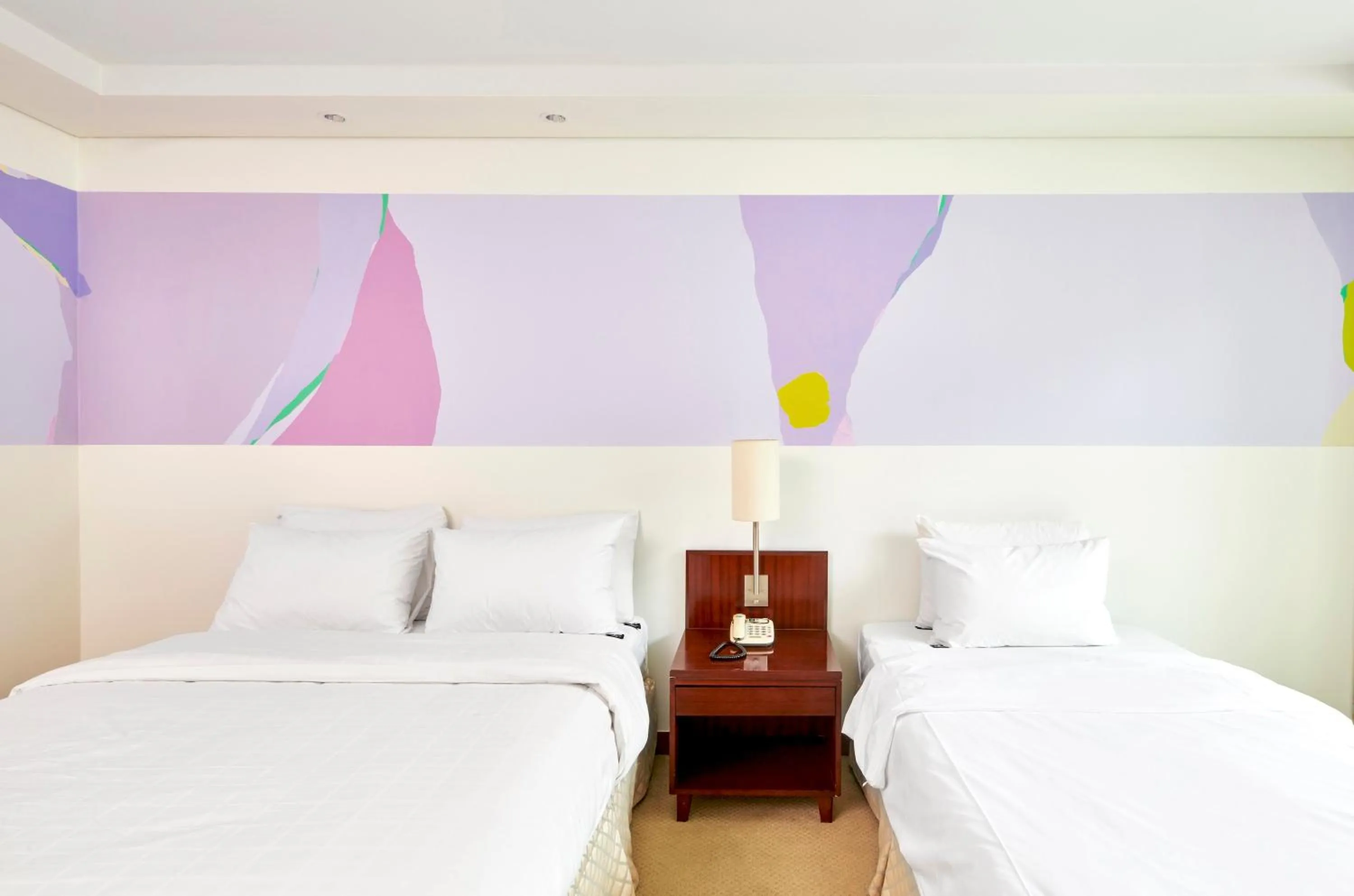 Bed in Pocheon Adonis Hotel