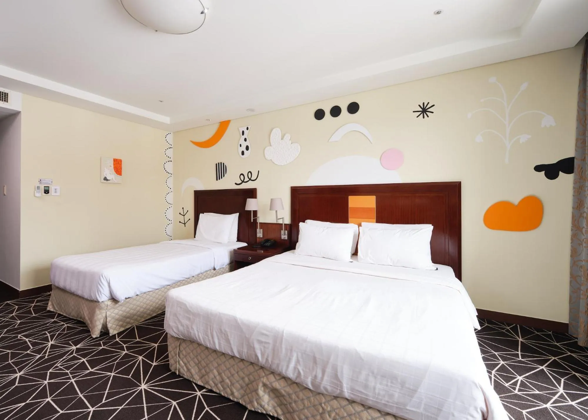Bed in Pocheon Adonis Hotel