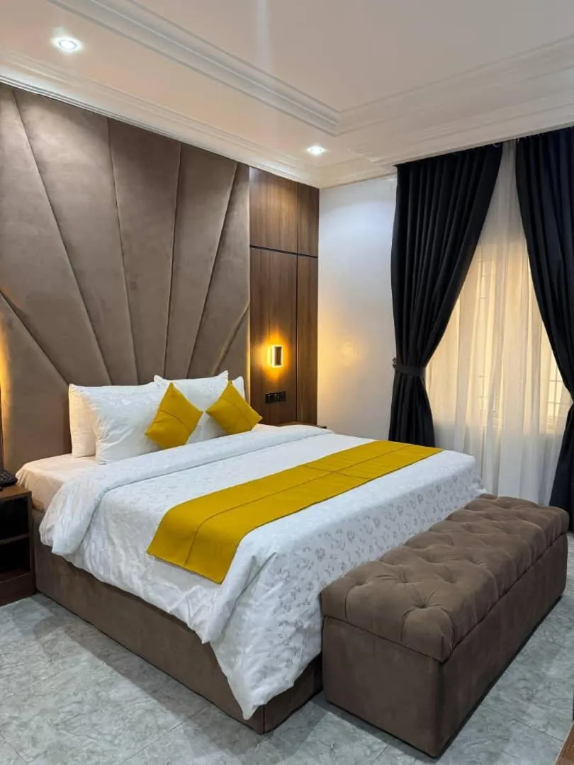 Bed in TRANQUILA NEST Abuja