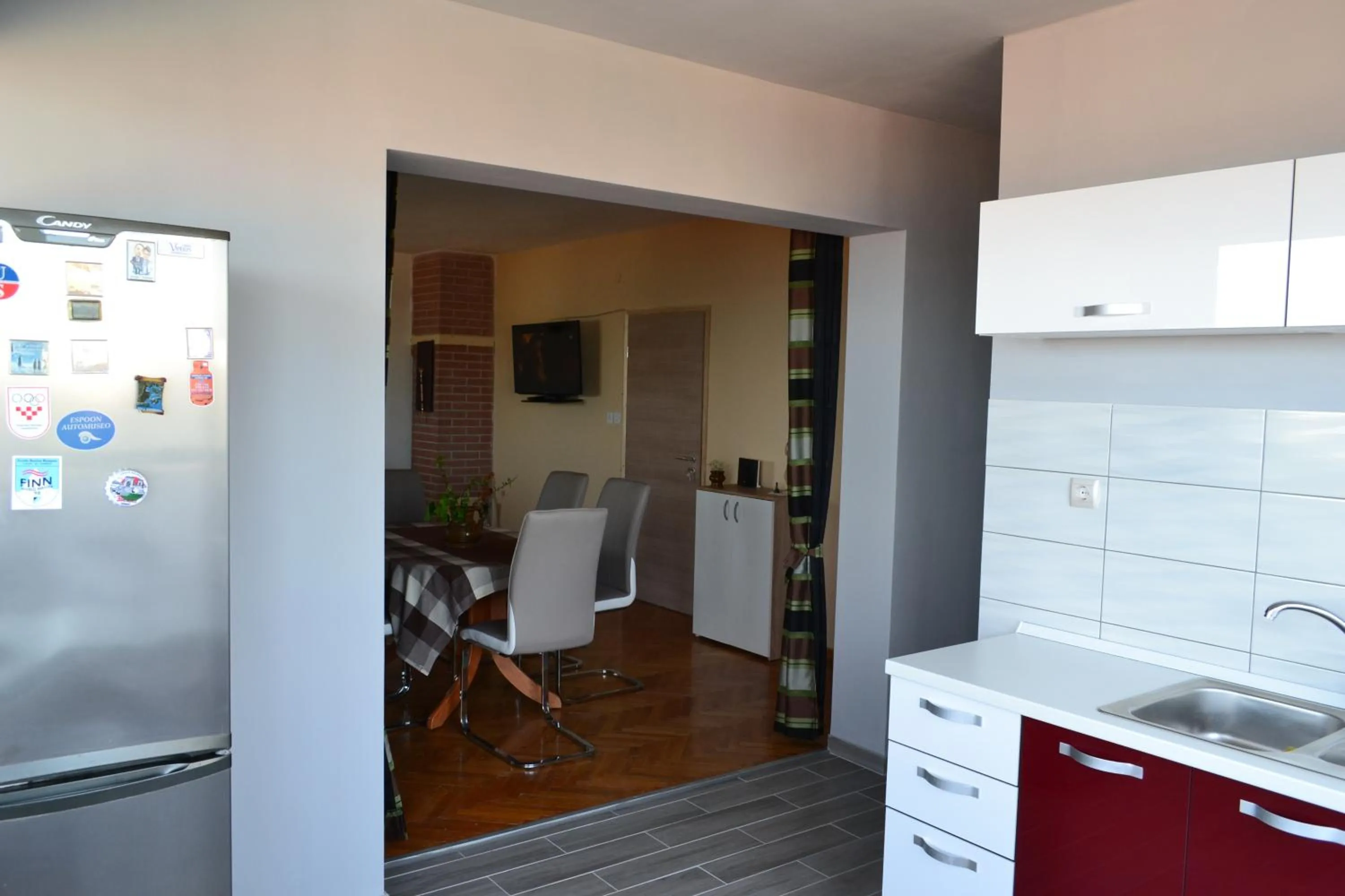 Kitchen or kitchenette in Apartments Kike&Ana