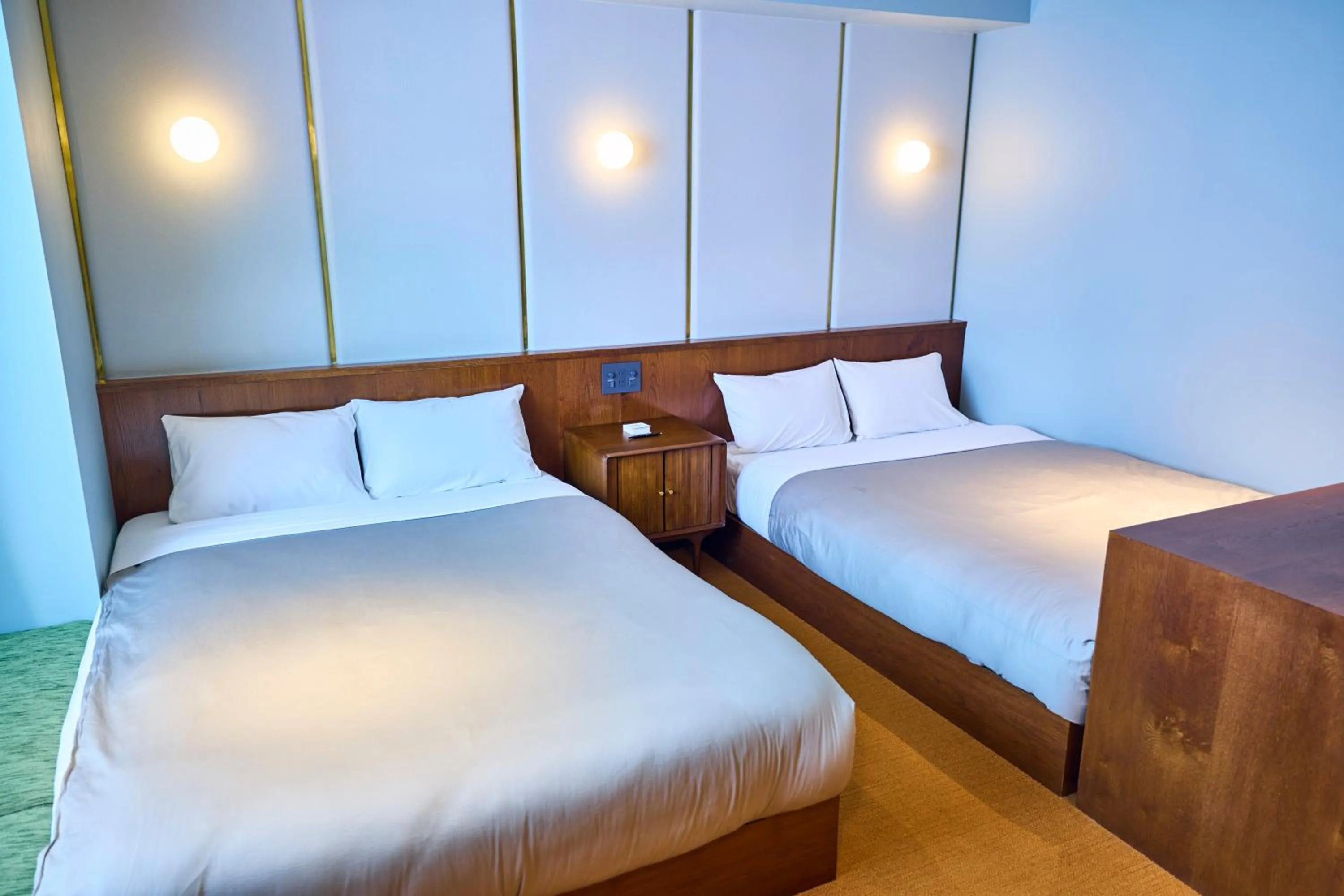 Bed in Hotel Vintage Tokyo Meguro Fudomae