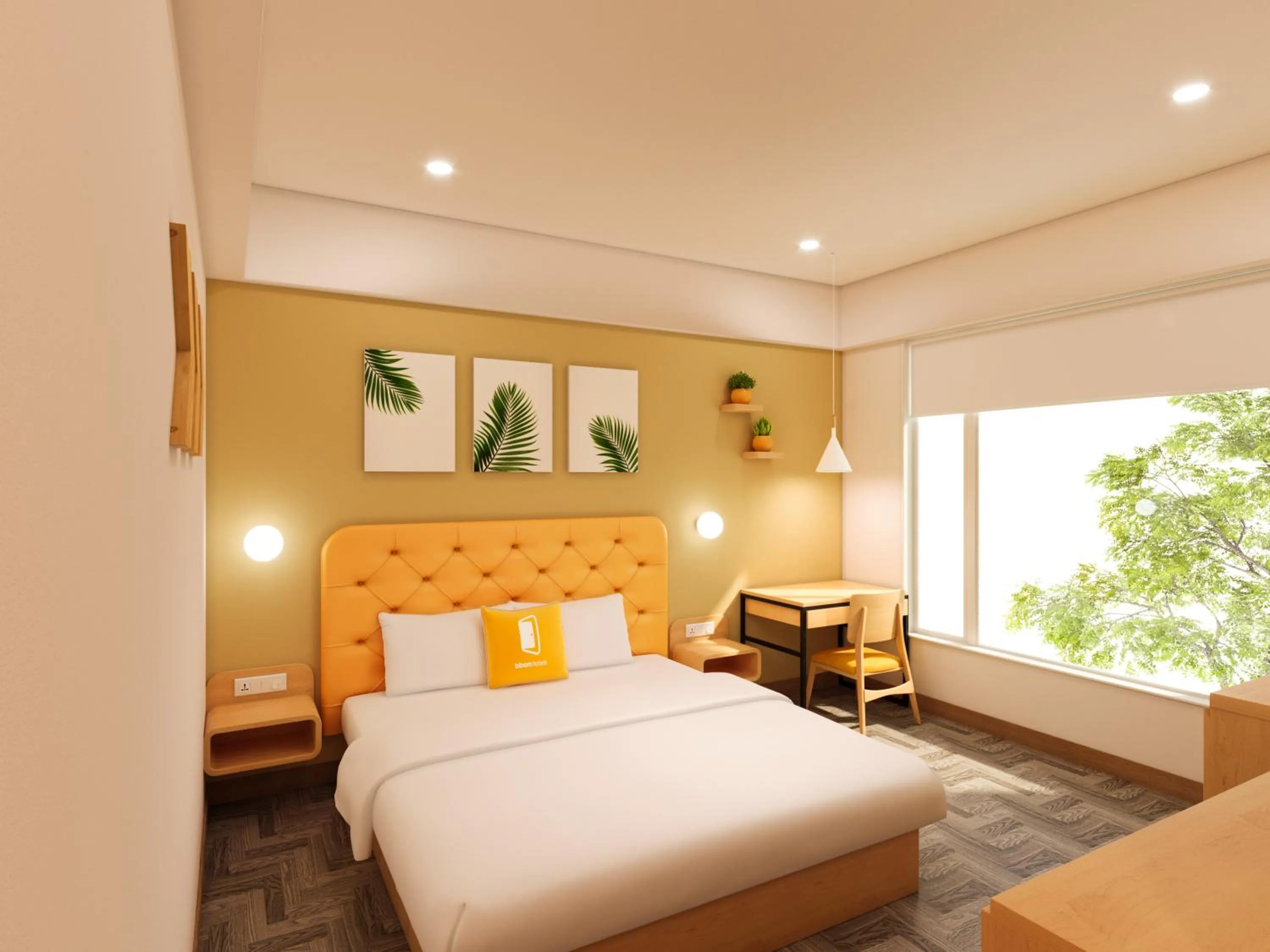 Bed in Bloom Hotel - Taloja, Navi Mumbai