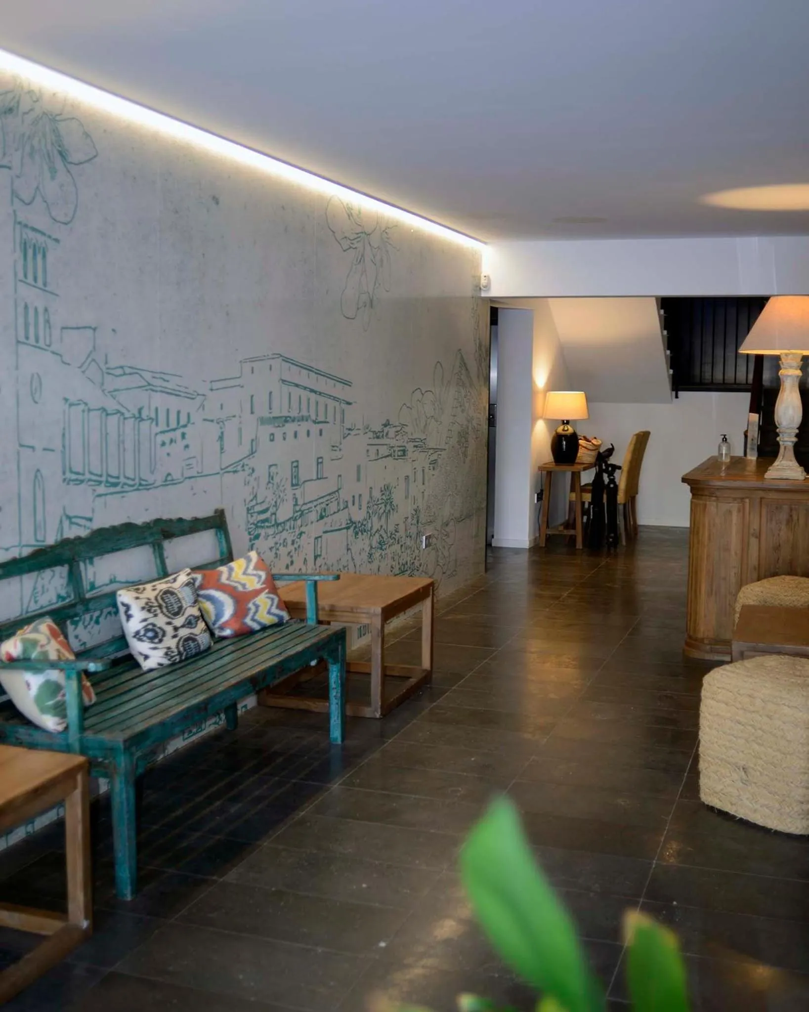 Lobby or reception in Apartaments B-Llobet Sun & Confort