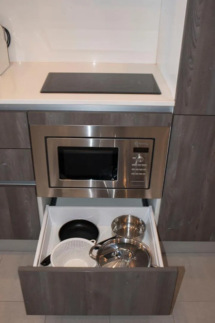 Kitchen or kitchenette in Apartaments B-Llobet Sun & Confort