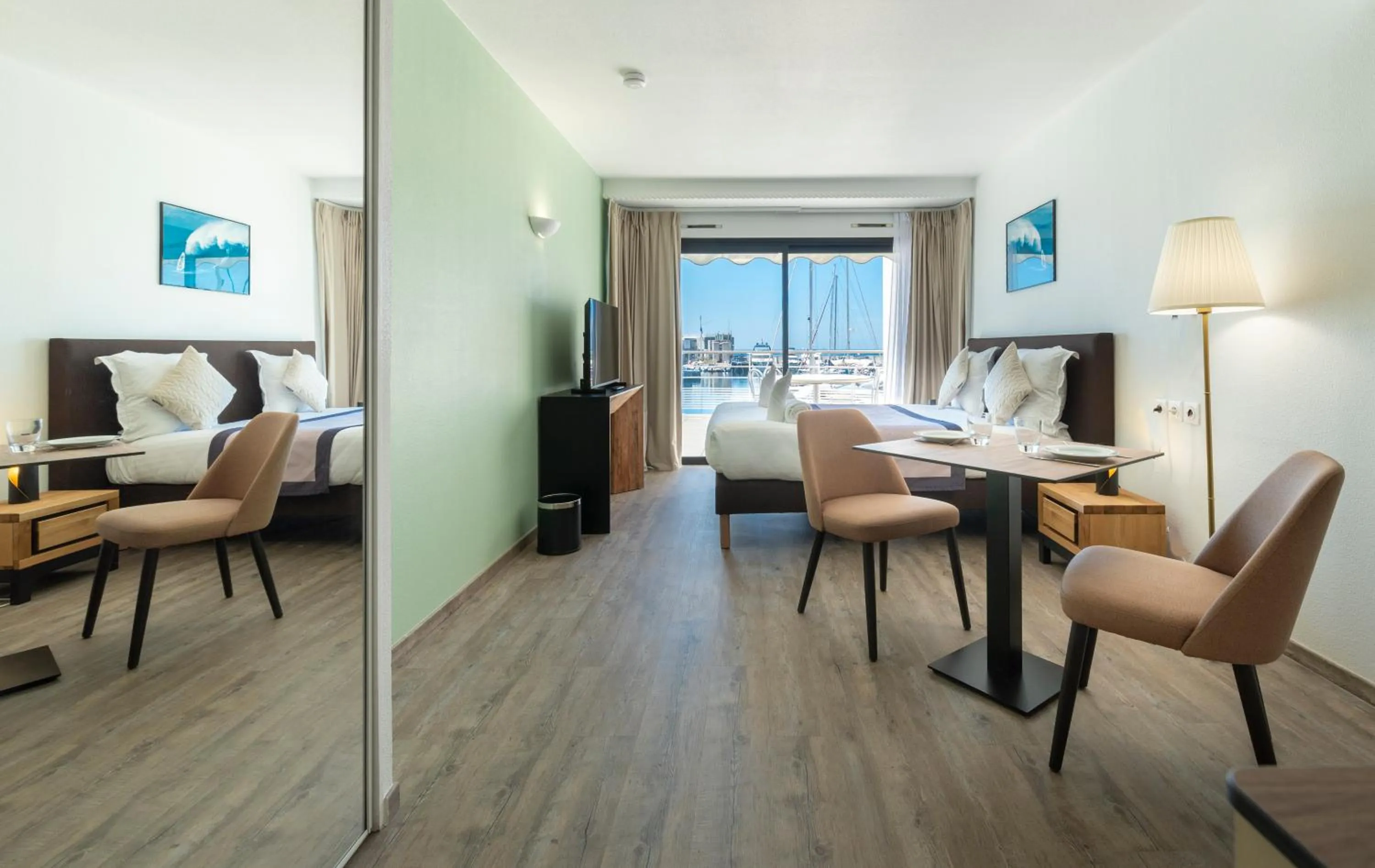 Bed in Résidence Cap Winston