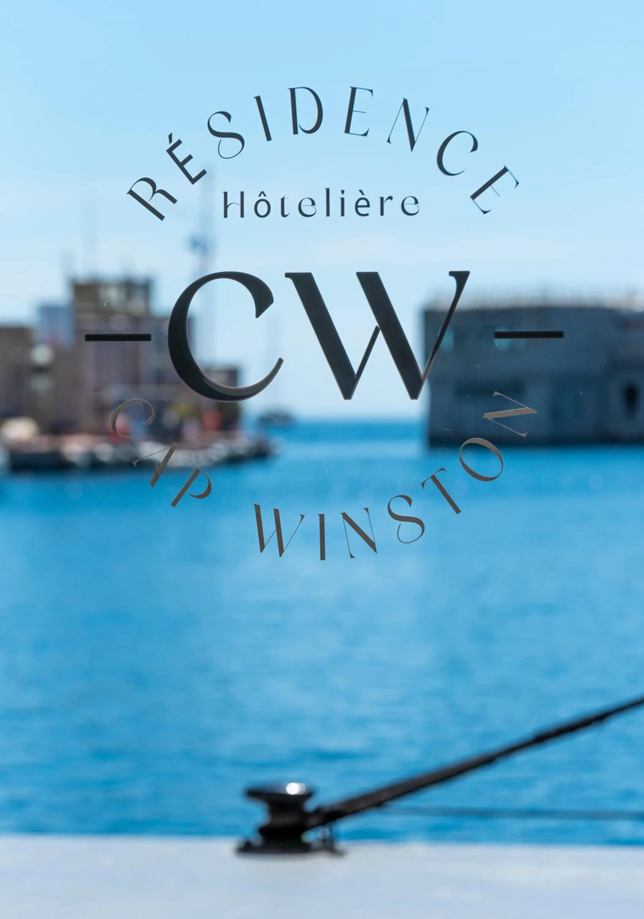 Natural landscape in Résidence Cap Winston