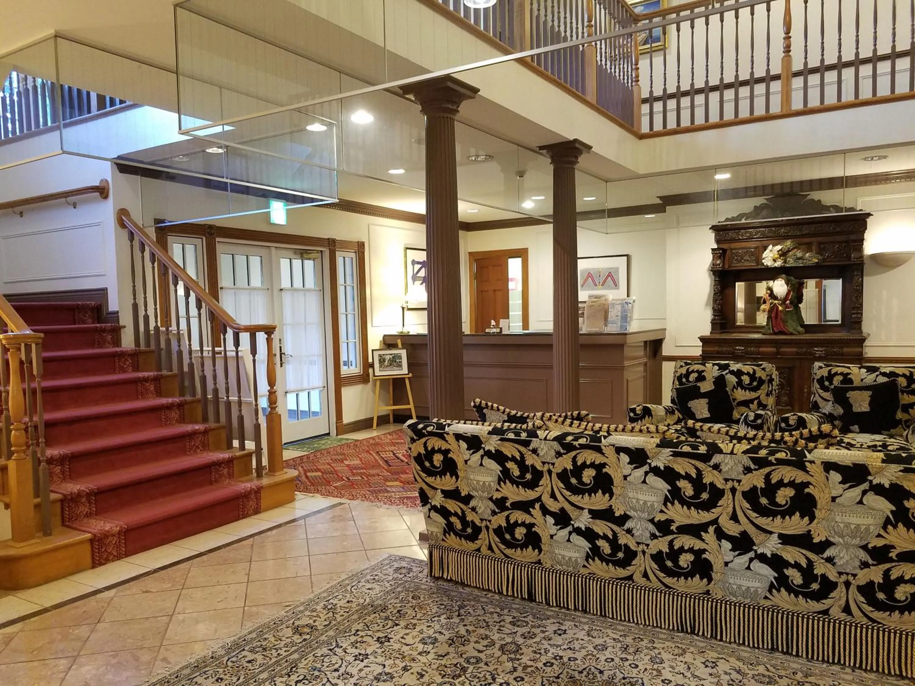 Lobby or reception in Yufuin Hotel Mori-no-Terrace