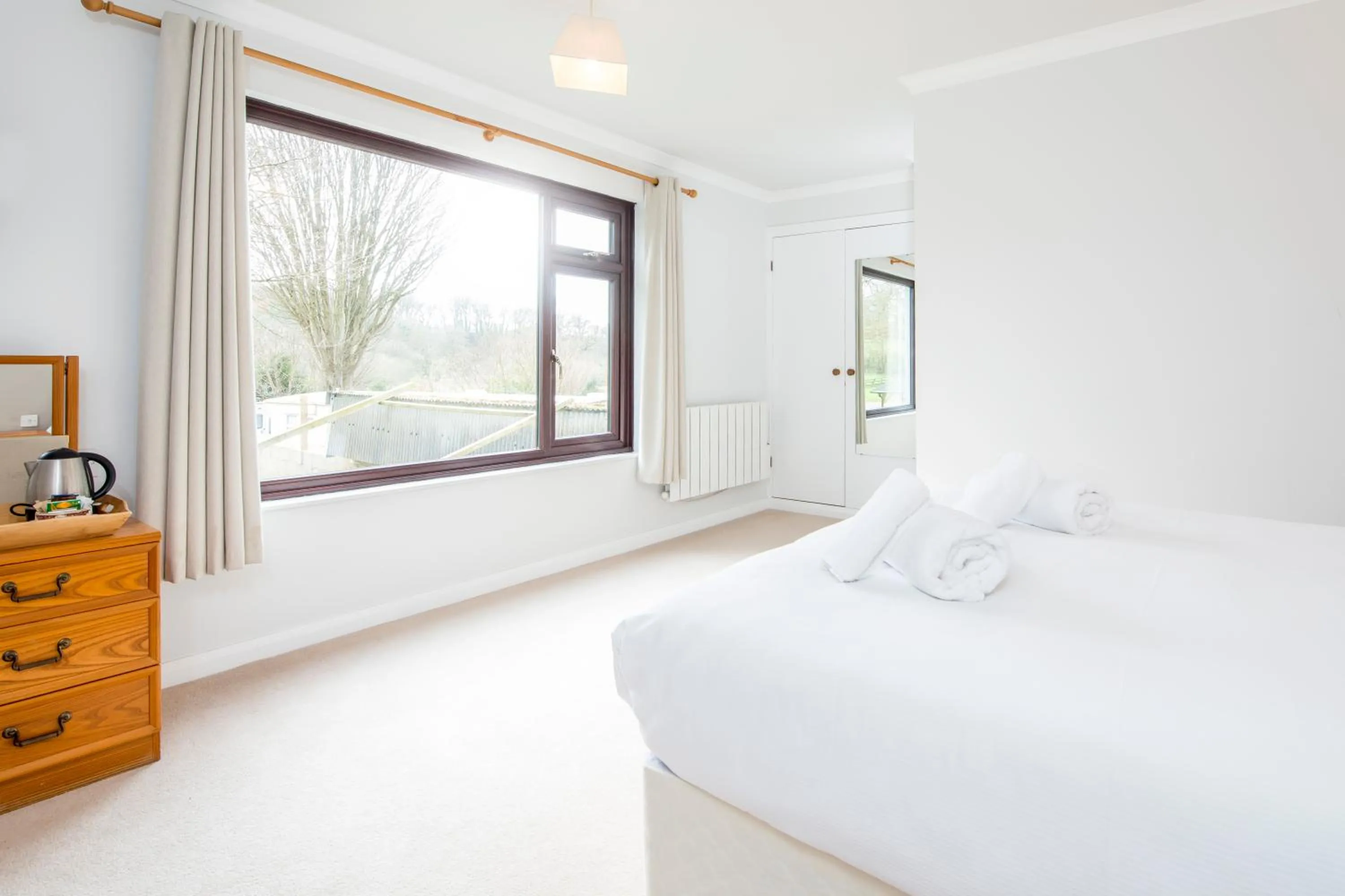 Bedroom in Trewern Arms