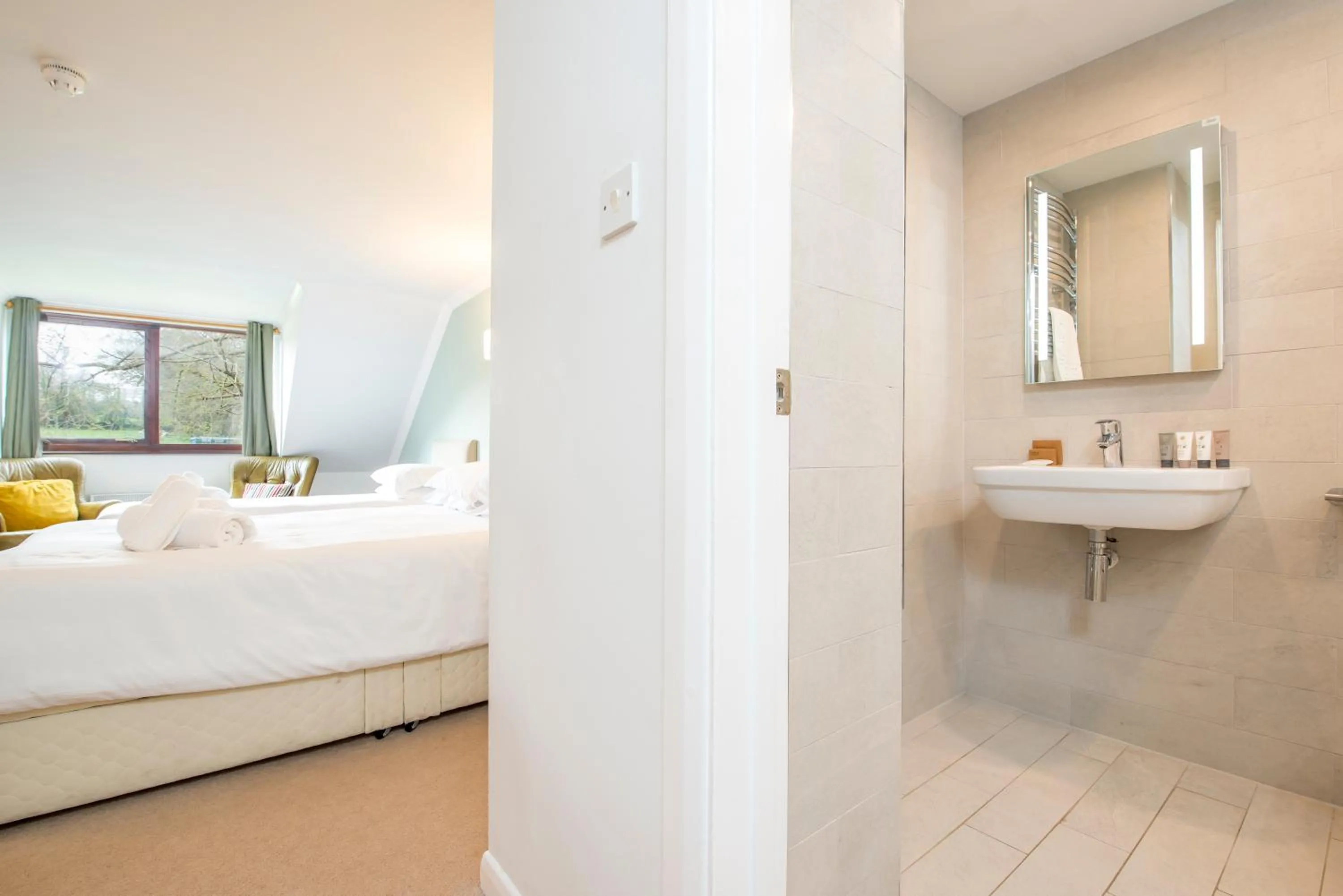 Bathroom in Trewern Arms