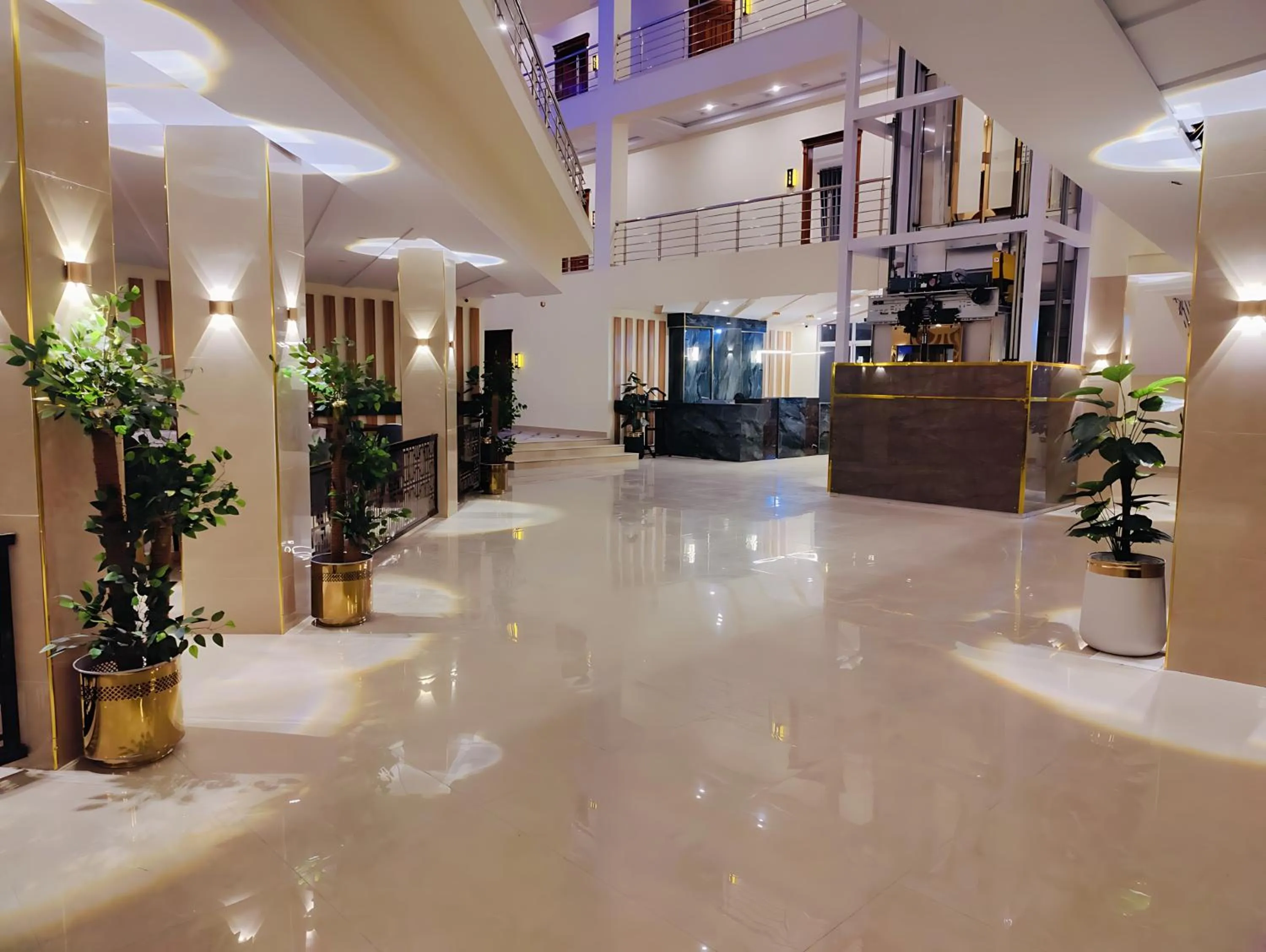 Lobby or reception in Pinemont Hotel, Murree