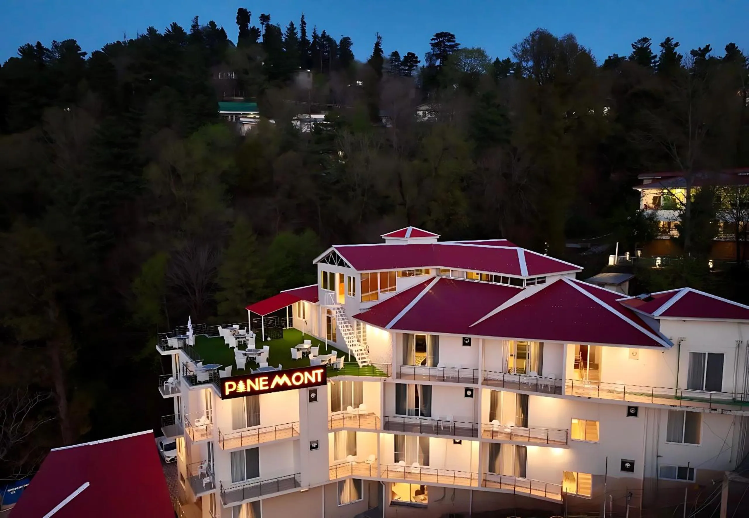 Property building in Pinemont Hotel, Murree