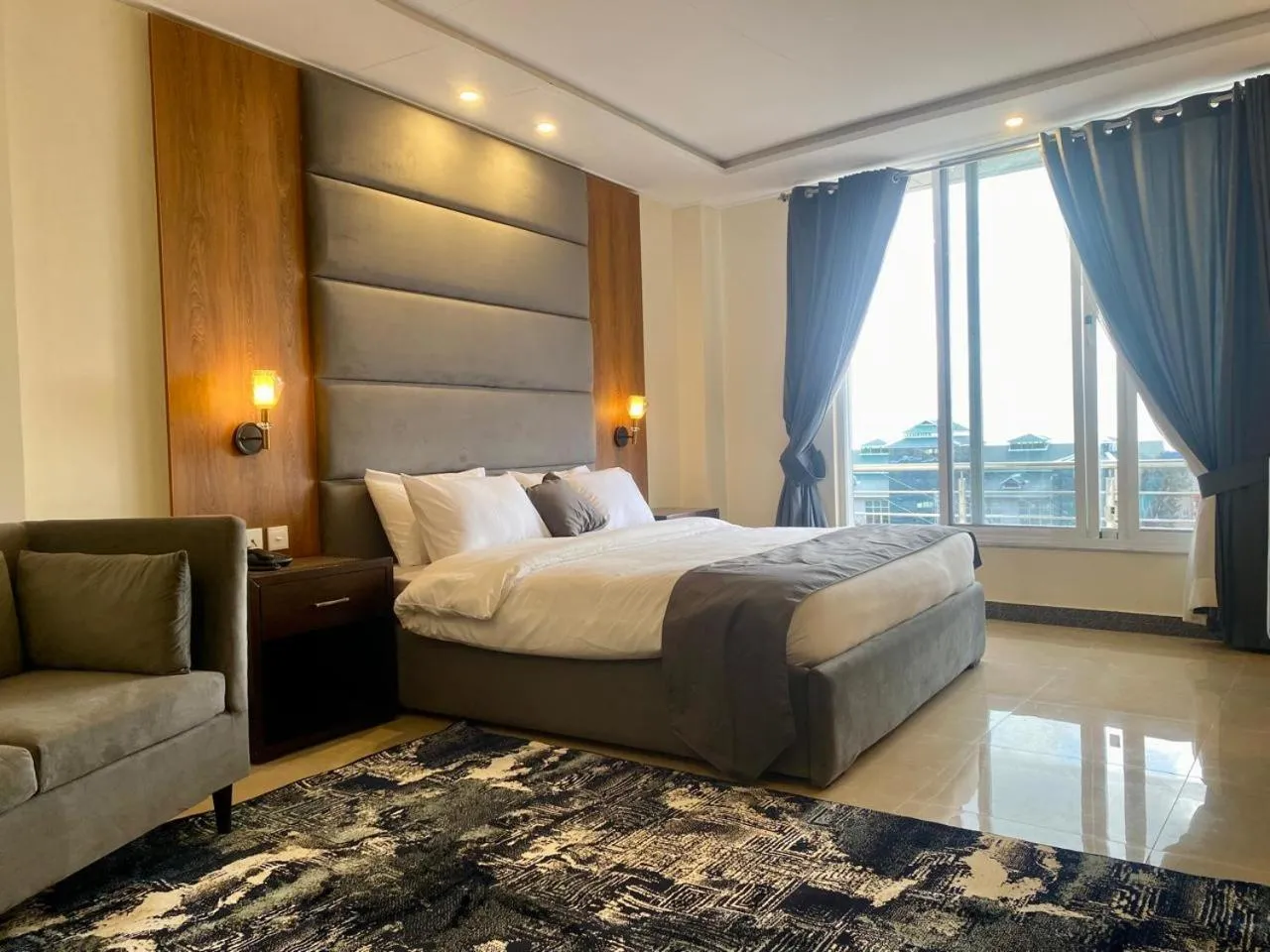 Bedroom in Pinemont Hotel, Murree