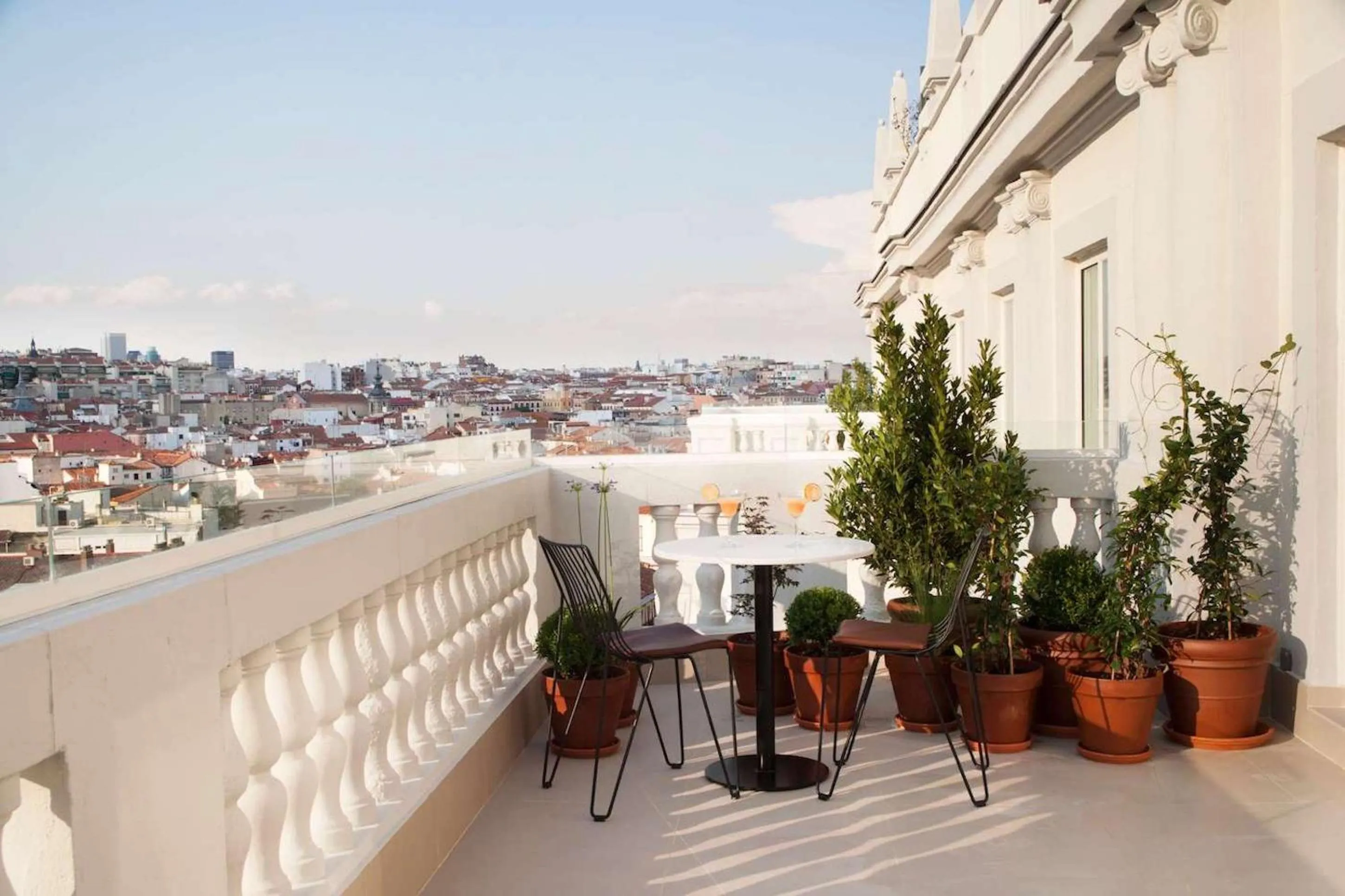 Balcony/Terrace in Dear Hotel Madrid
