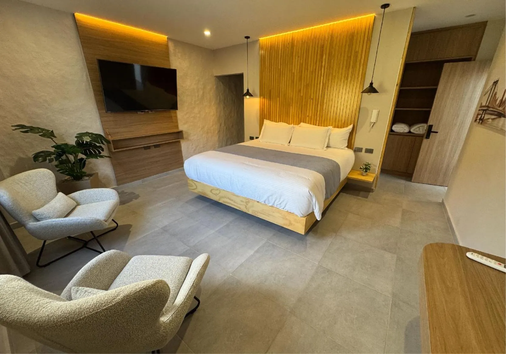 Photo of the whole room, Bed in Hotel San Gil House