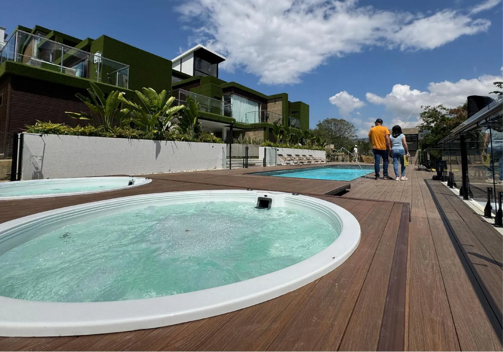Hot Tub in Hotel San Gil House