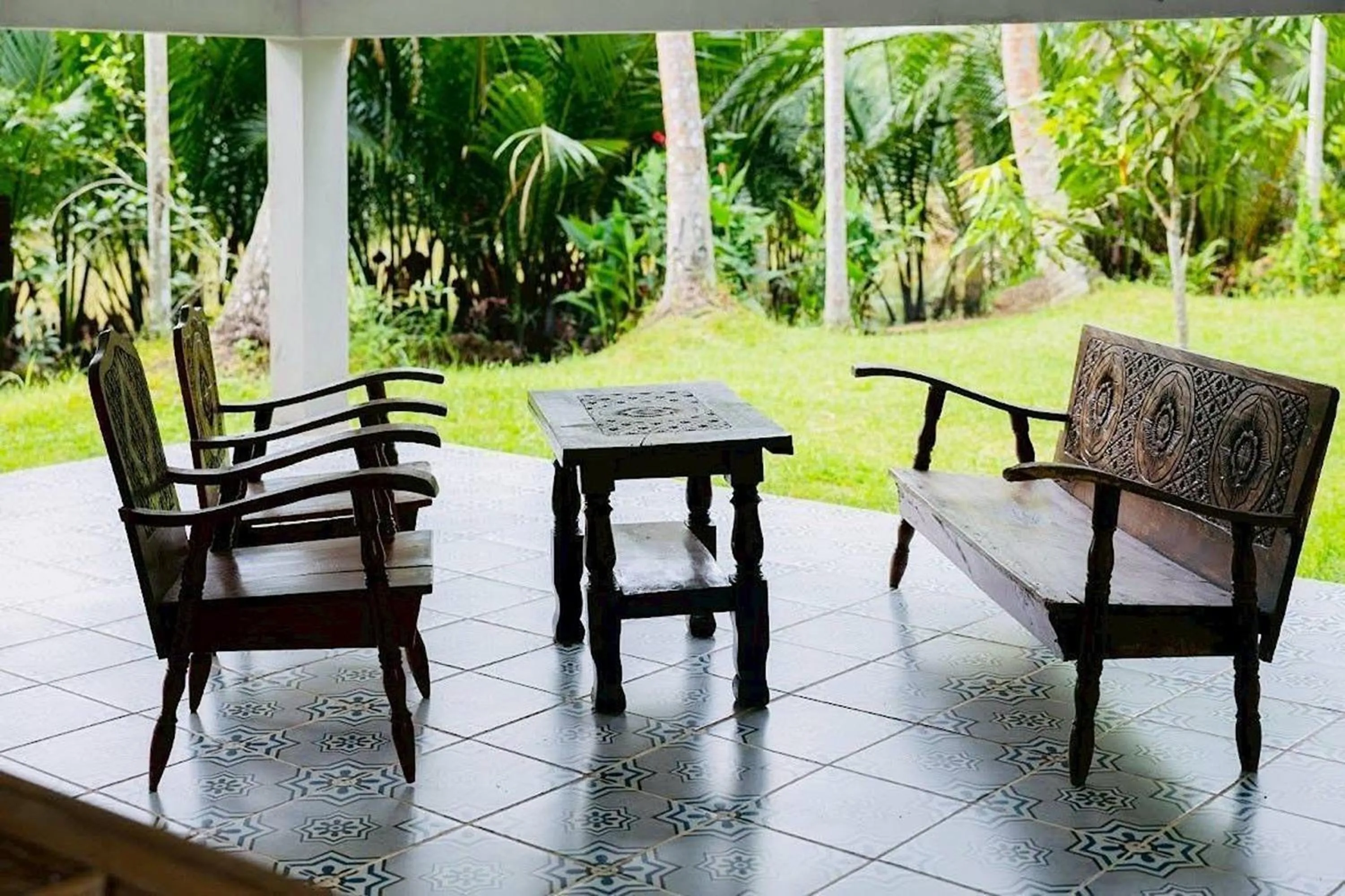 Seating area in Baan Nai Bang