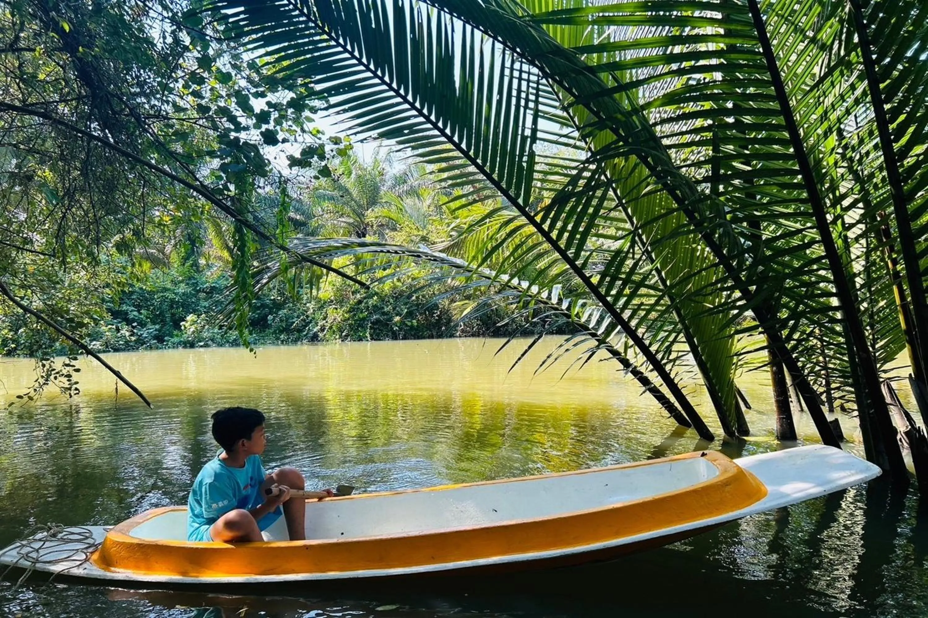 Natural landscape in Baan Nai Bang