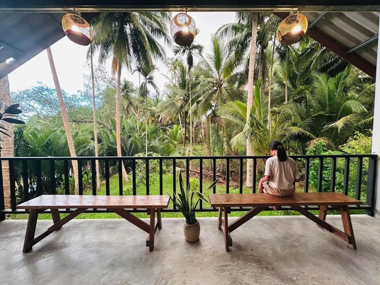 Balcony/Terrace in Baan Nai Bang