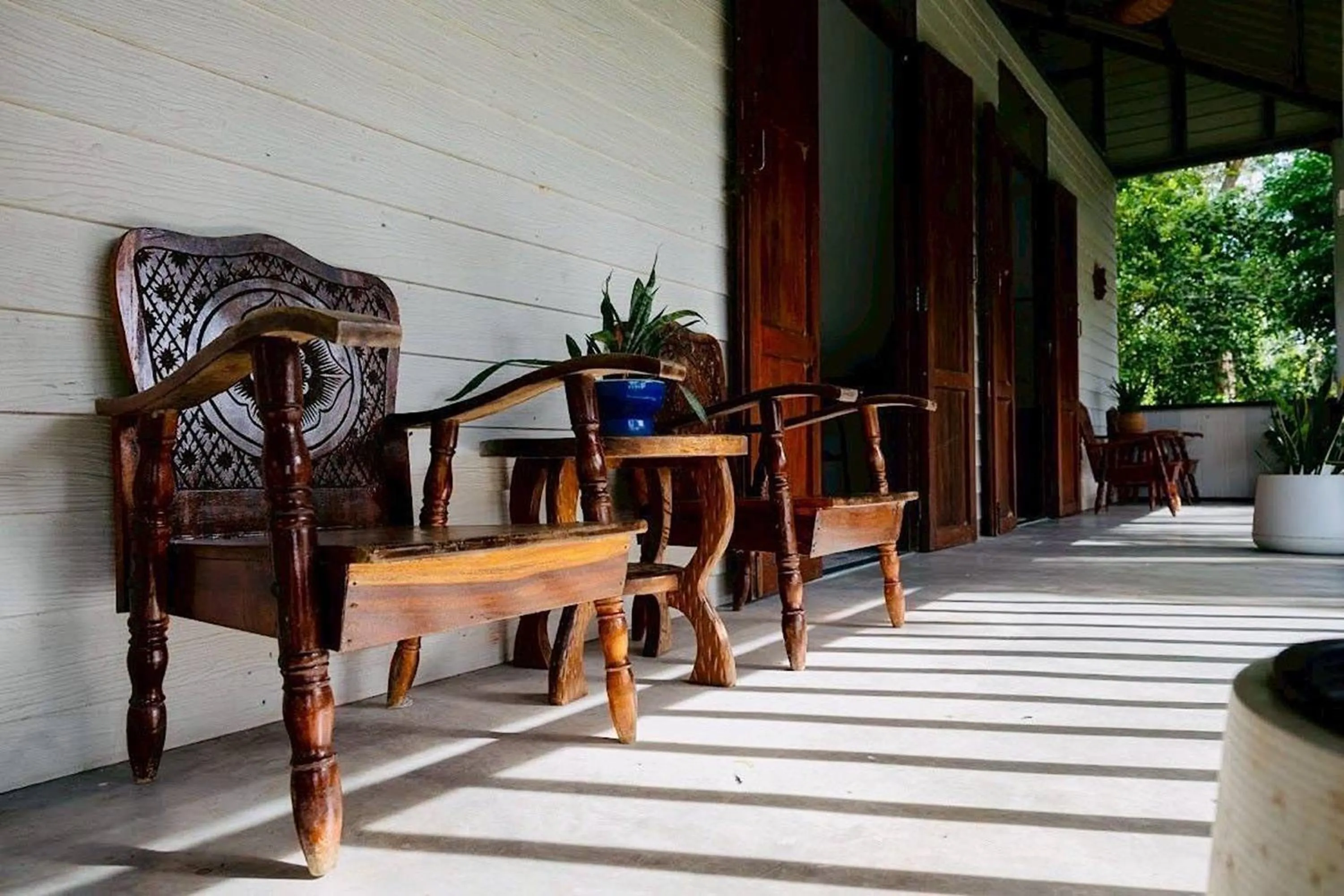 Seating area in Baan Nai Bang