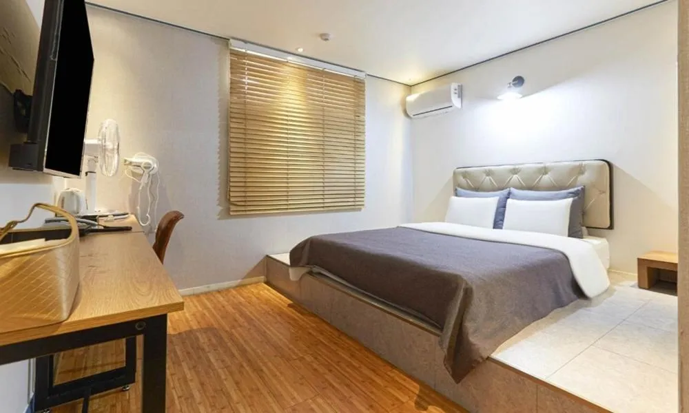 Bed in Chuncheon Urbane Hotel