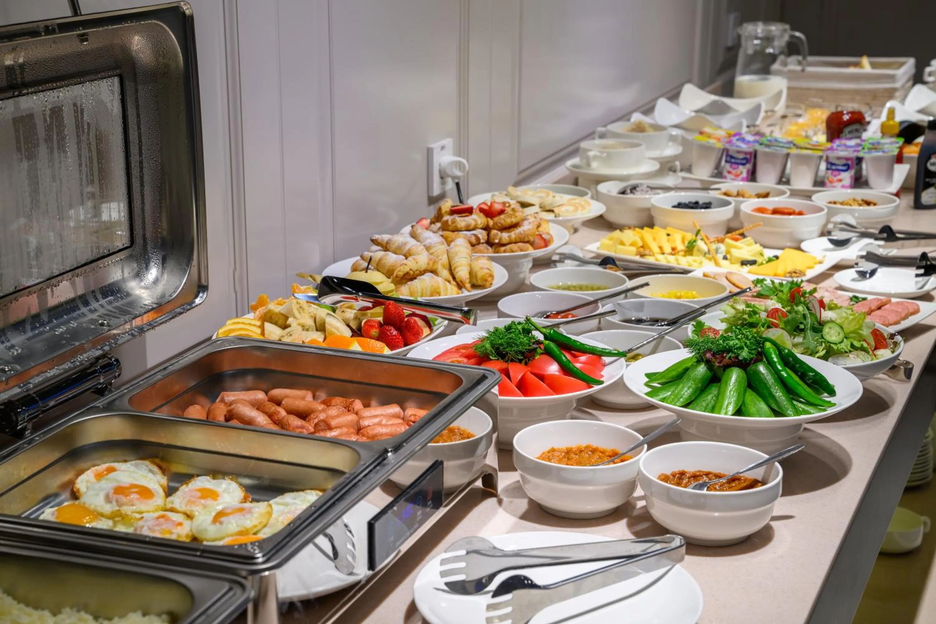 Breakfast in Consti Hotel Tashkent