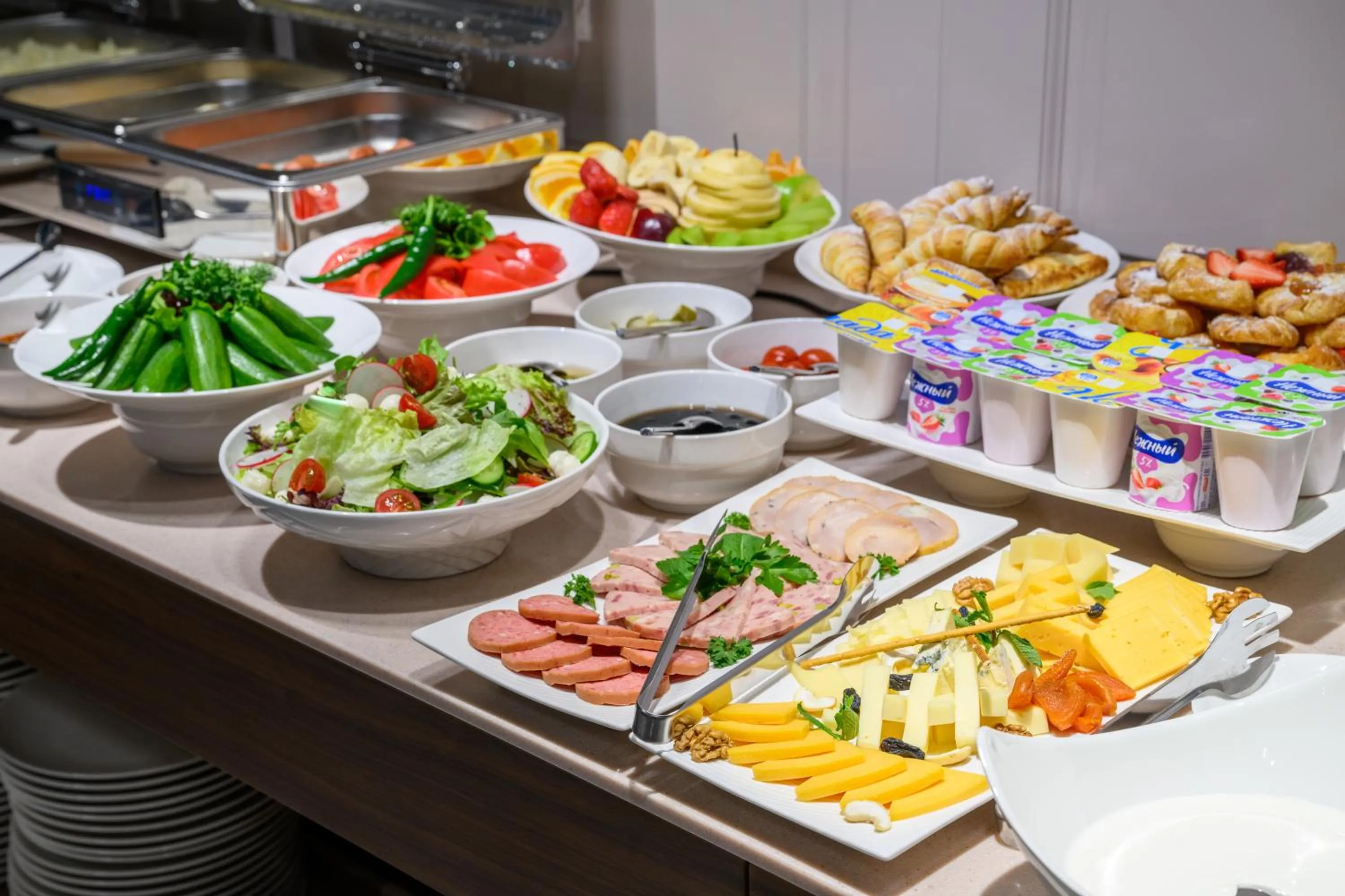 Breakfast in Consti Hotel Tashkent