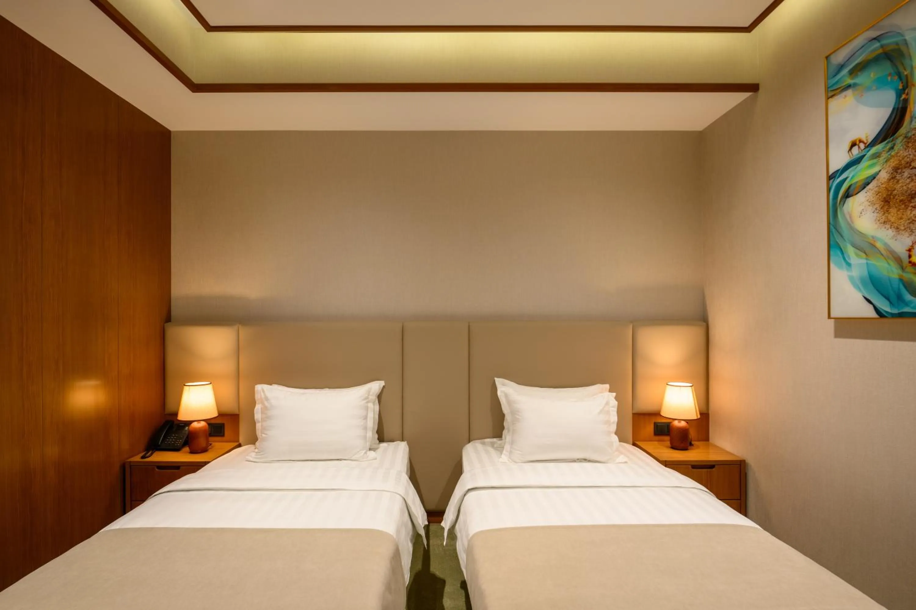 Bed in Consti Hotel Tashkent