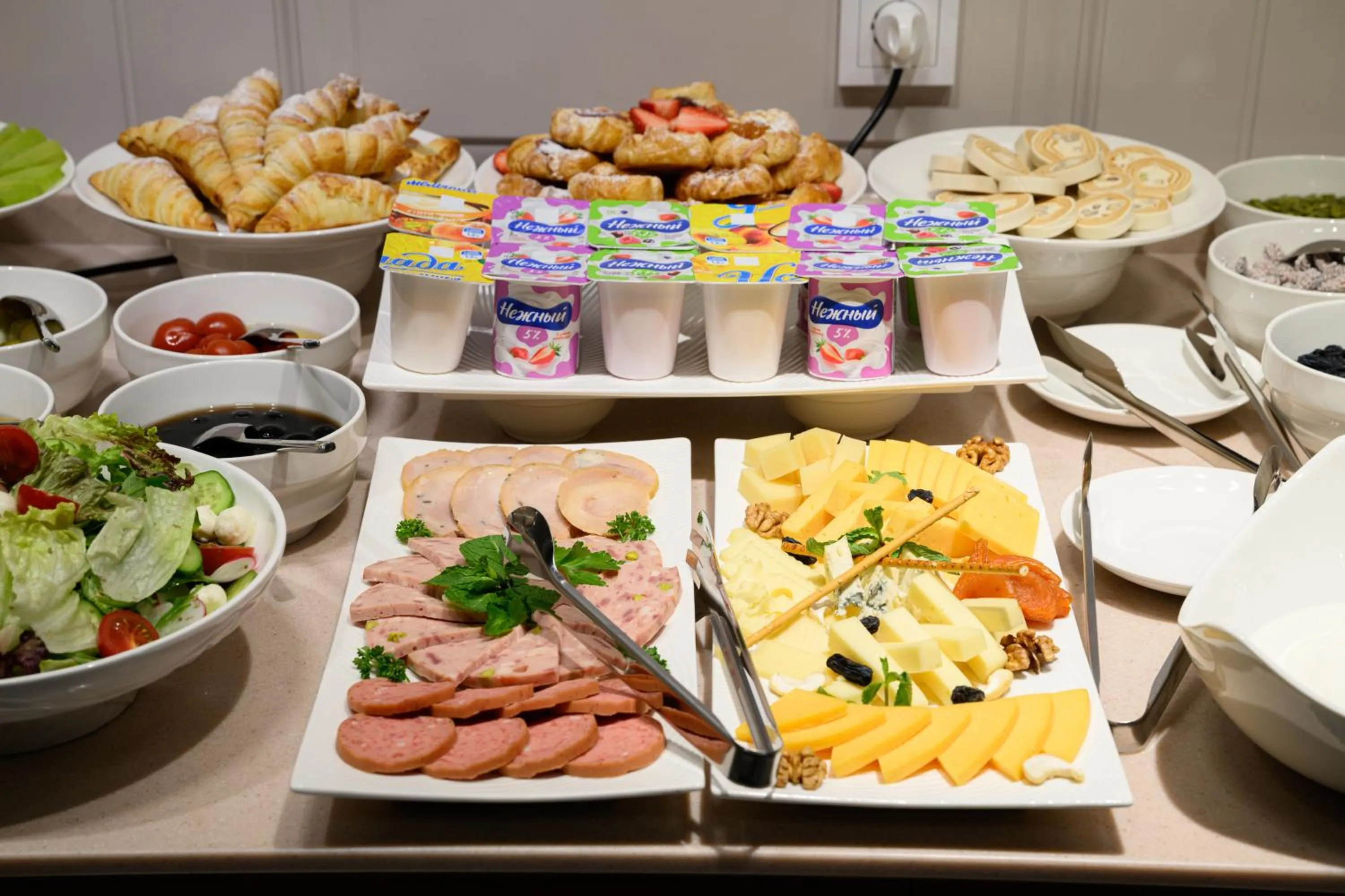 Breakfast in Consti Hotel Tashkent