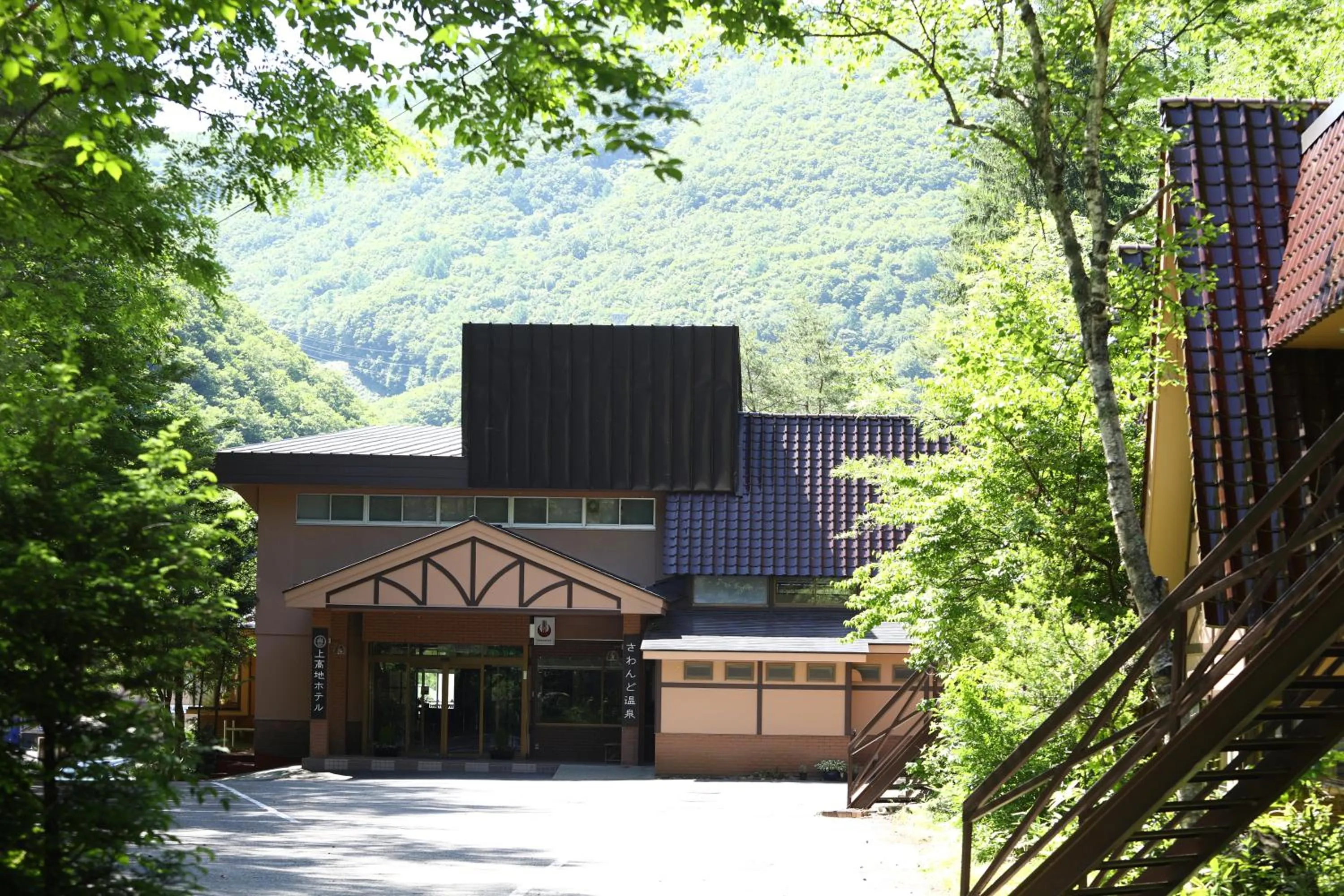 Property building in Kamikochi Hotel
