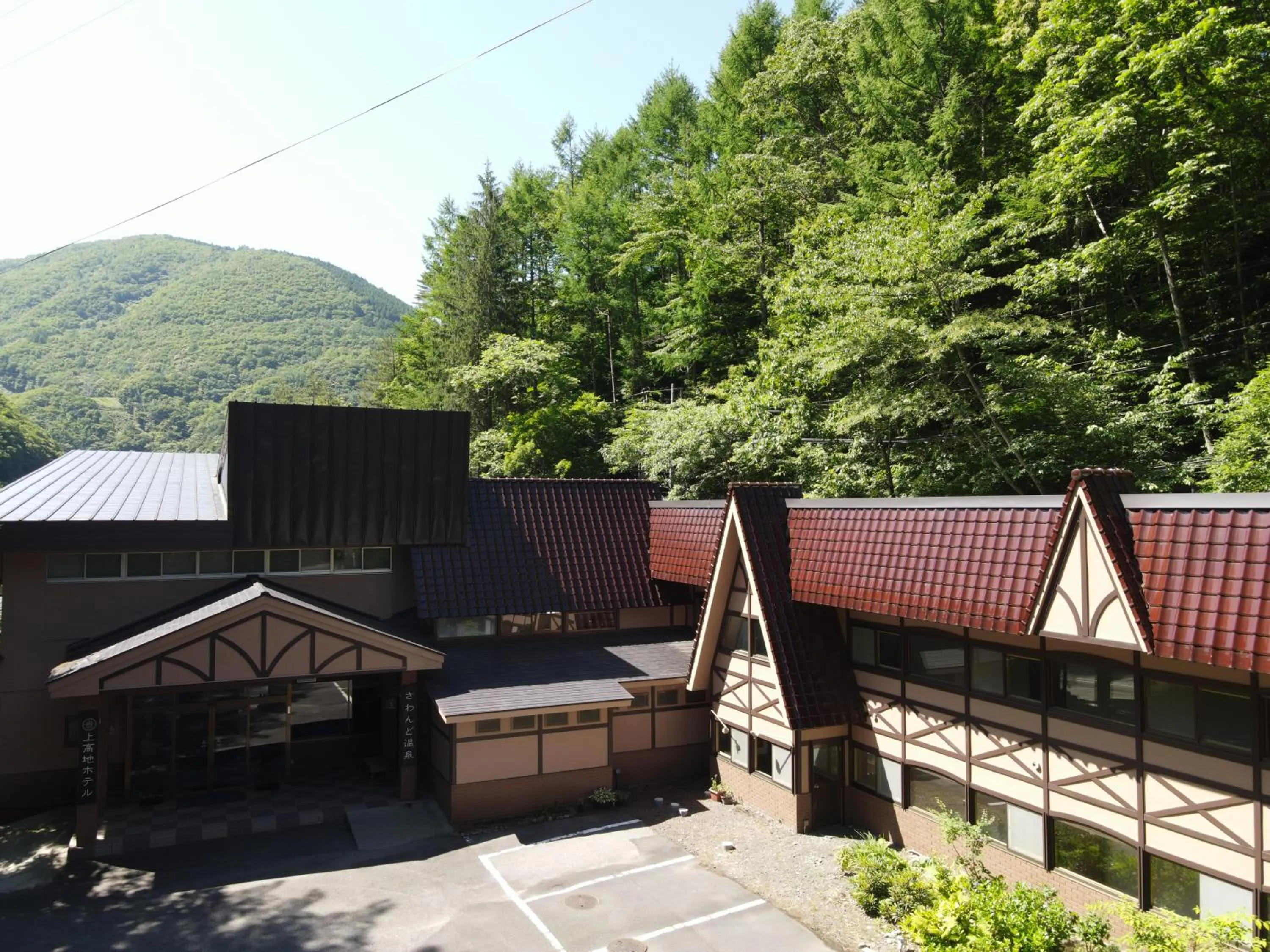 Property building in Kamikochi Hotel