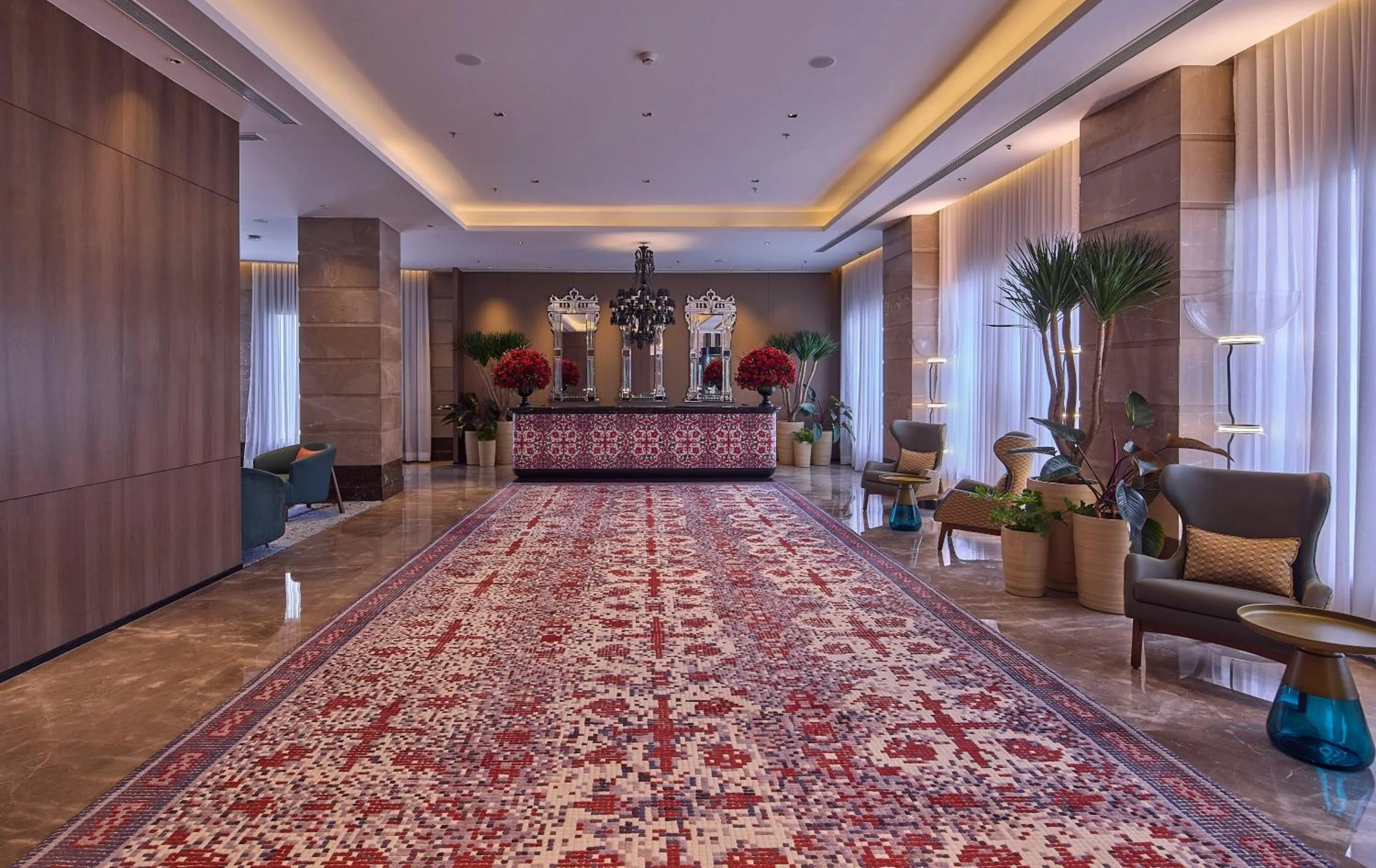 Lobby or reception in ICONIQA Hotel Mumbai International Airport