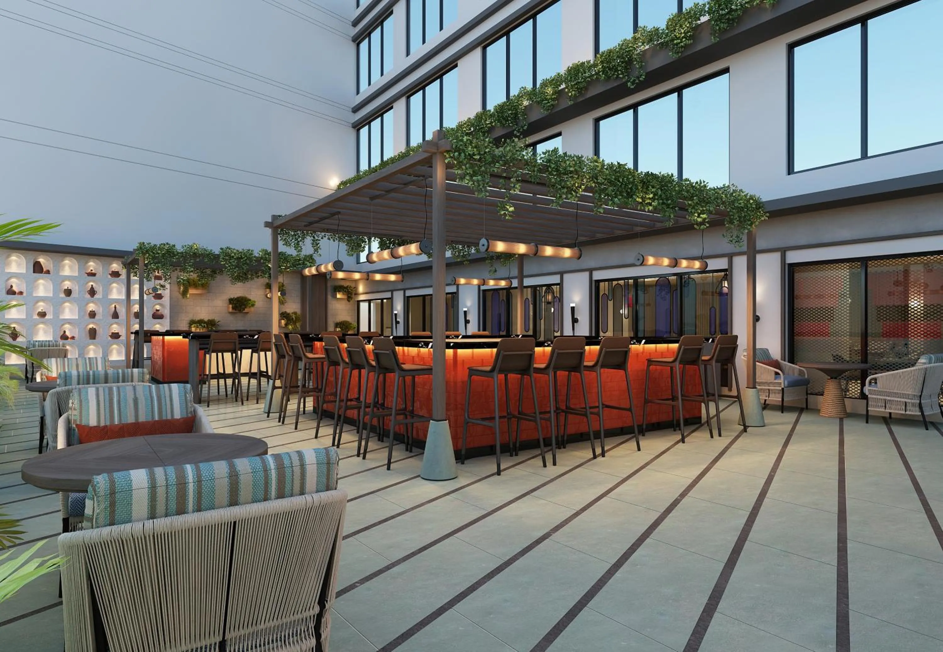 Restaurant/places to eat in ICONIQA Hotel Mumbai International Airport