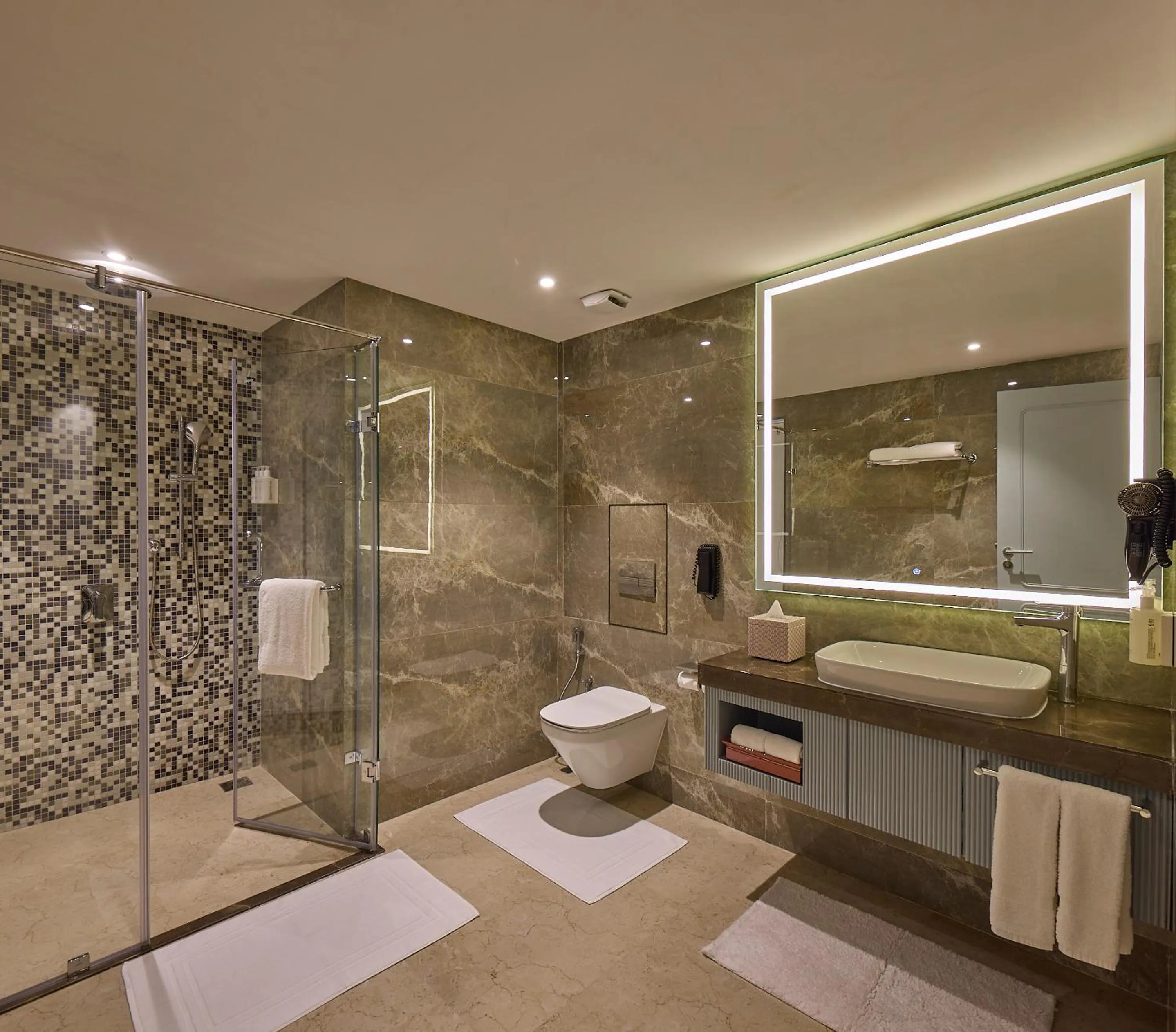 Shower in ICONIQA Hotel Mumbai International Airport