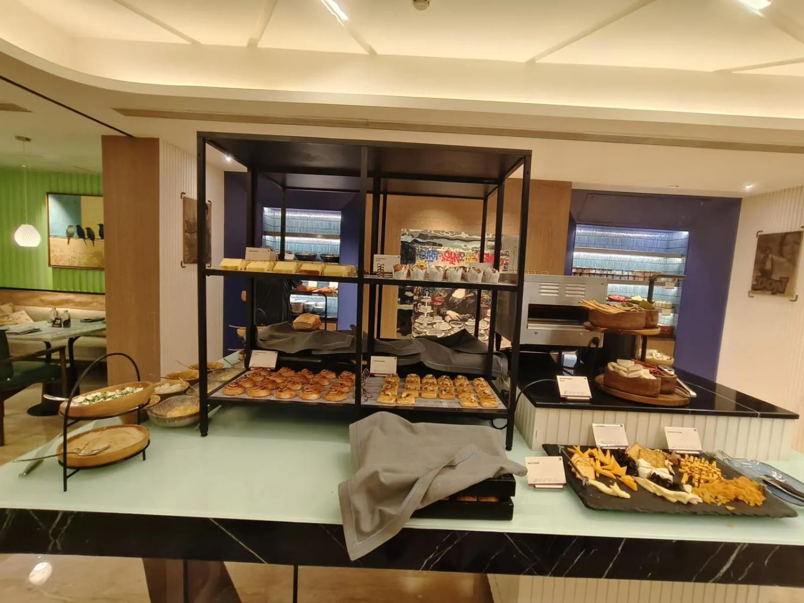 Buffet breakfast in ICONIQA Hotel Mumbai International Airport
