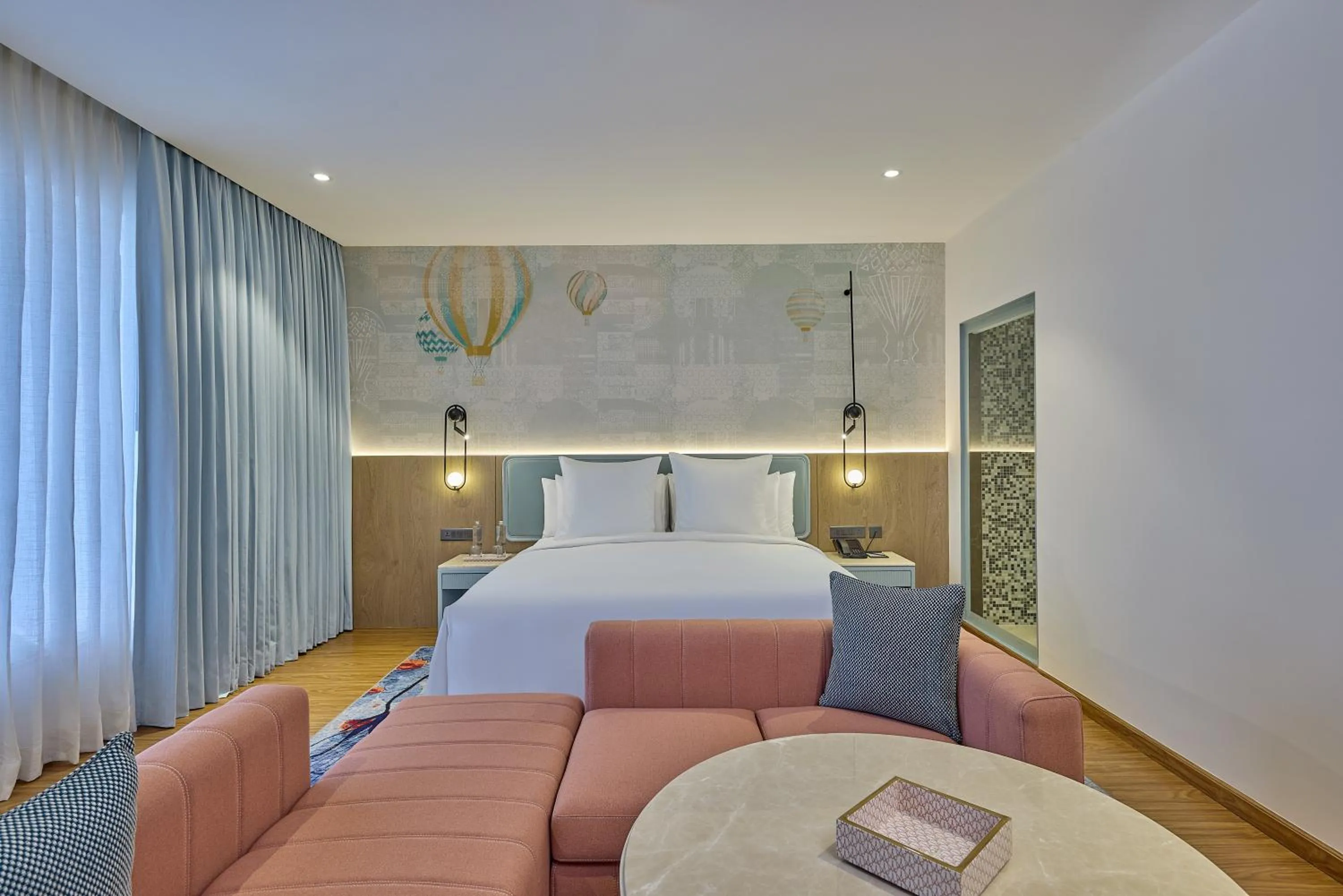 Bed in ICONIQA Hotel Mumbai International Airport