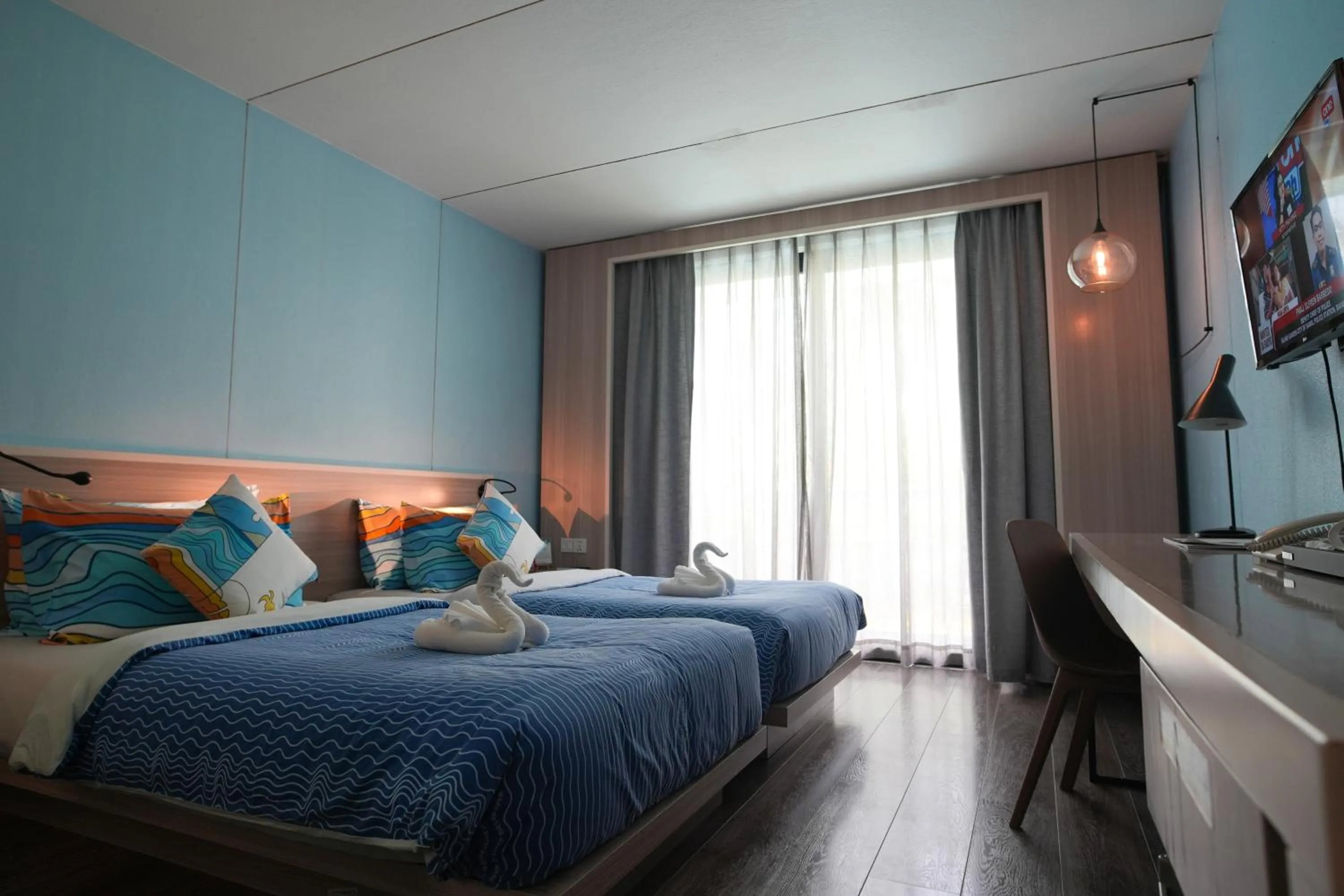 Bed in Apsaras Tribe Siargao