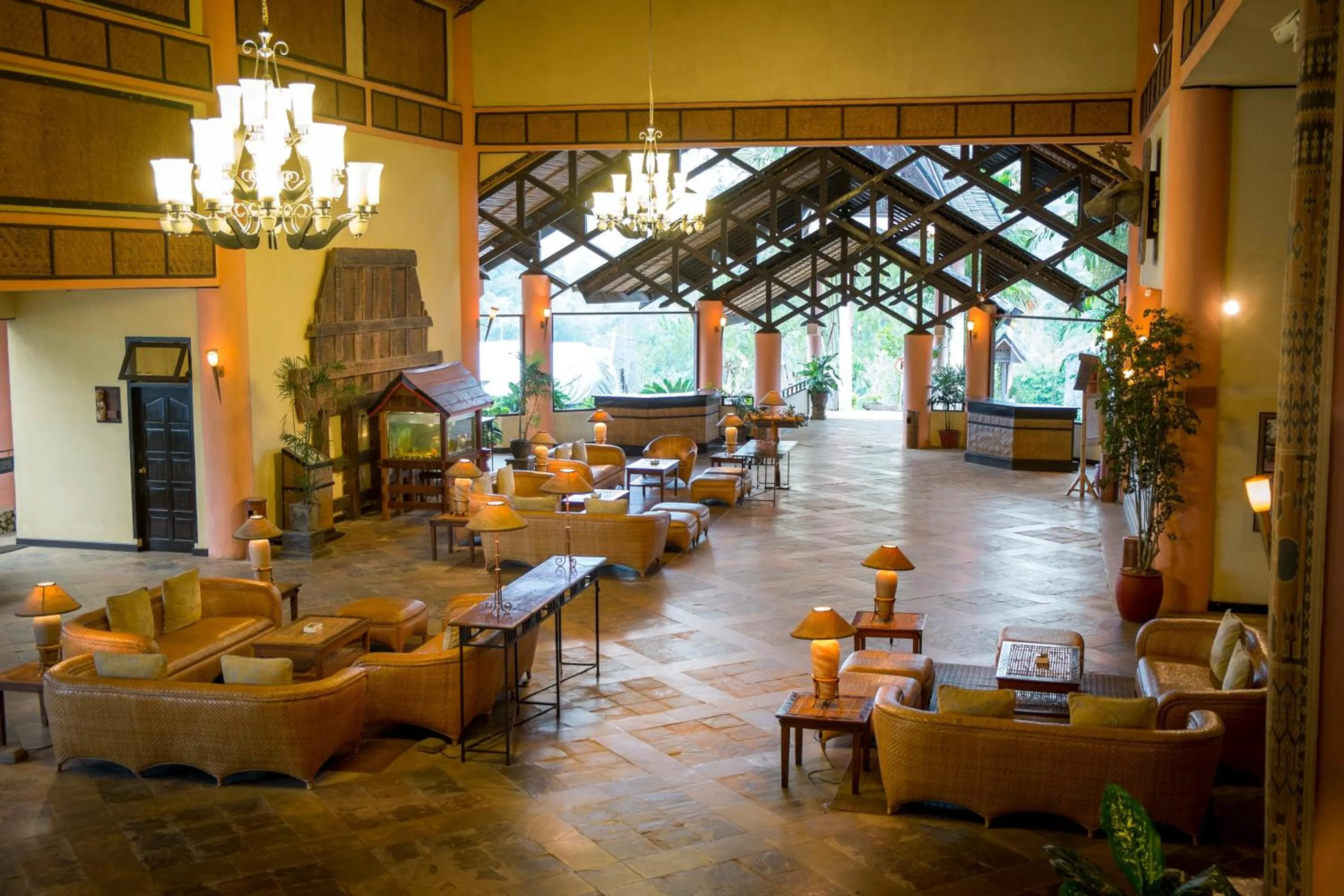 Lobby or reception in Toraja Heritage Hotel