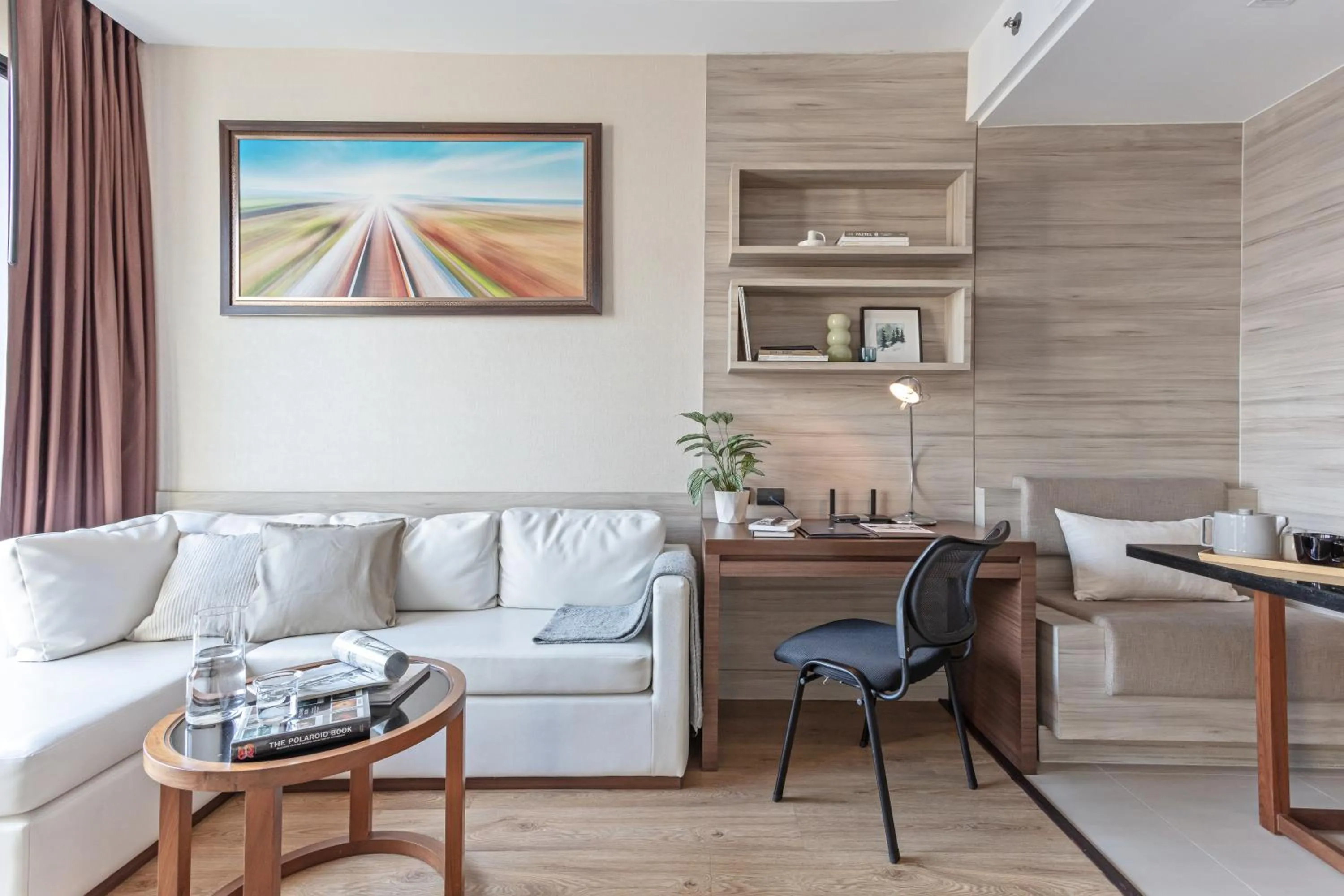 Living room in Adelphi Forty-Nine