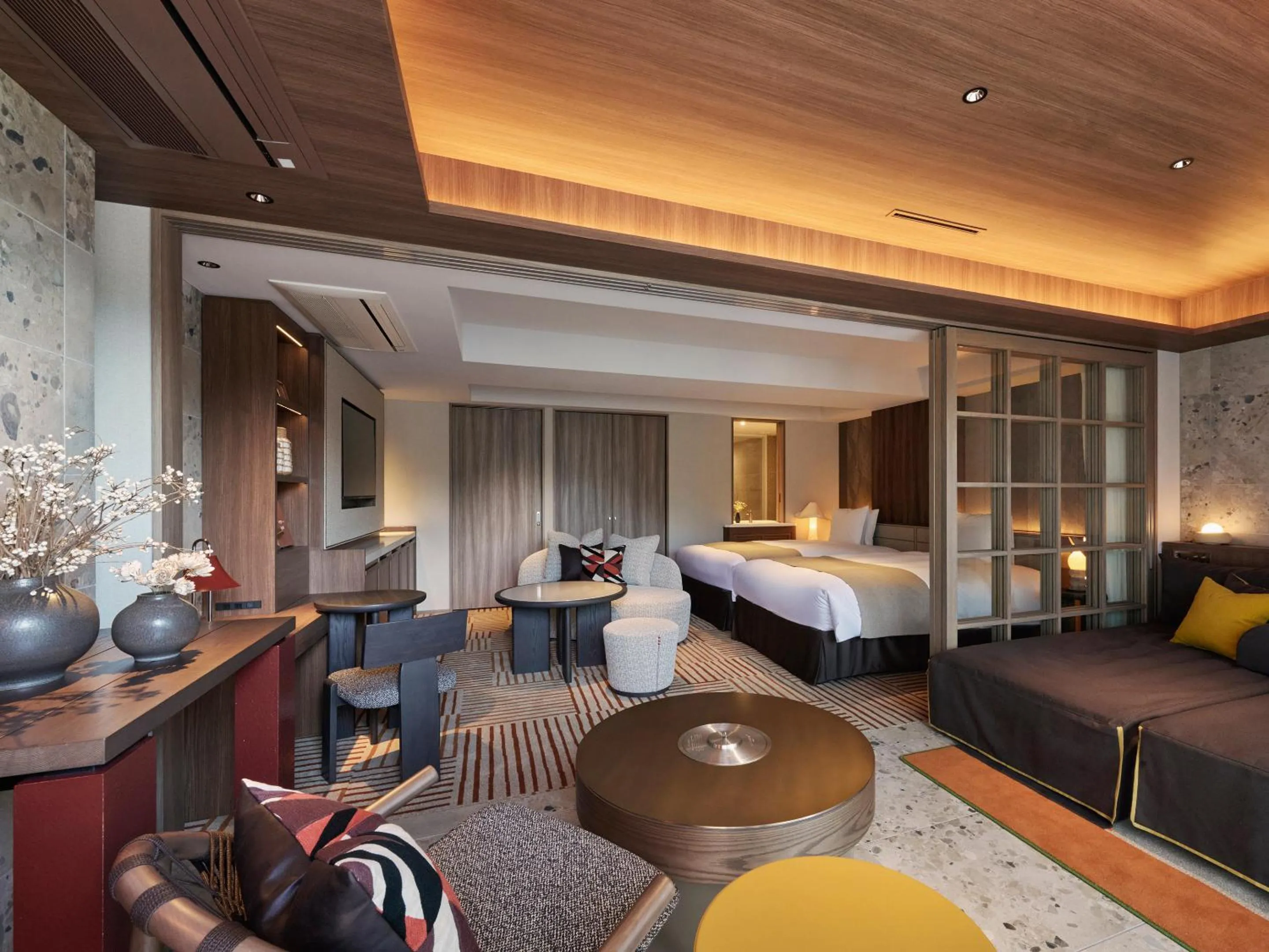 Photo of the whole room, Bed in Glamday Style Hotel & Resort Kyu-Karuizawa